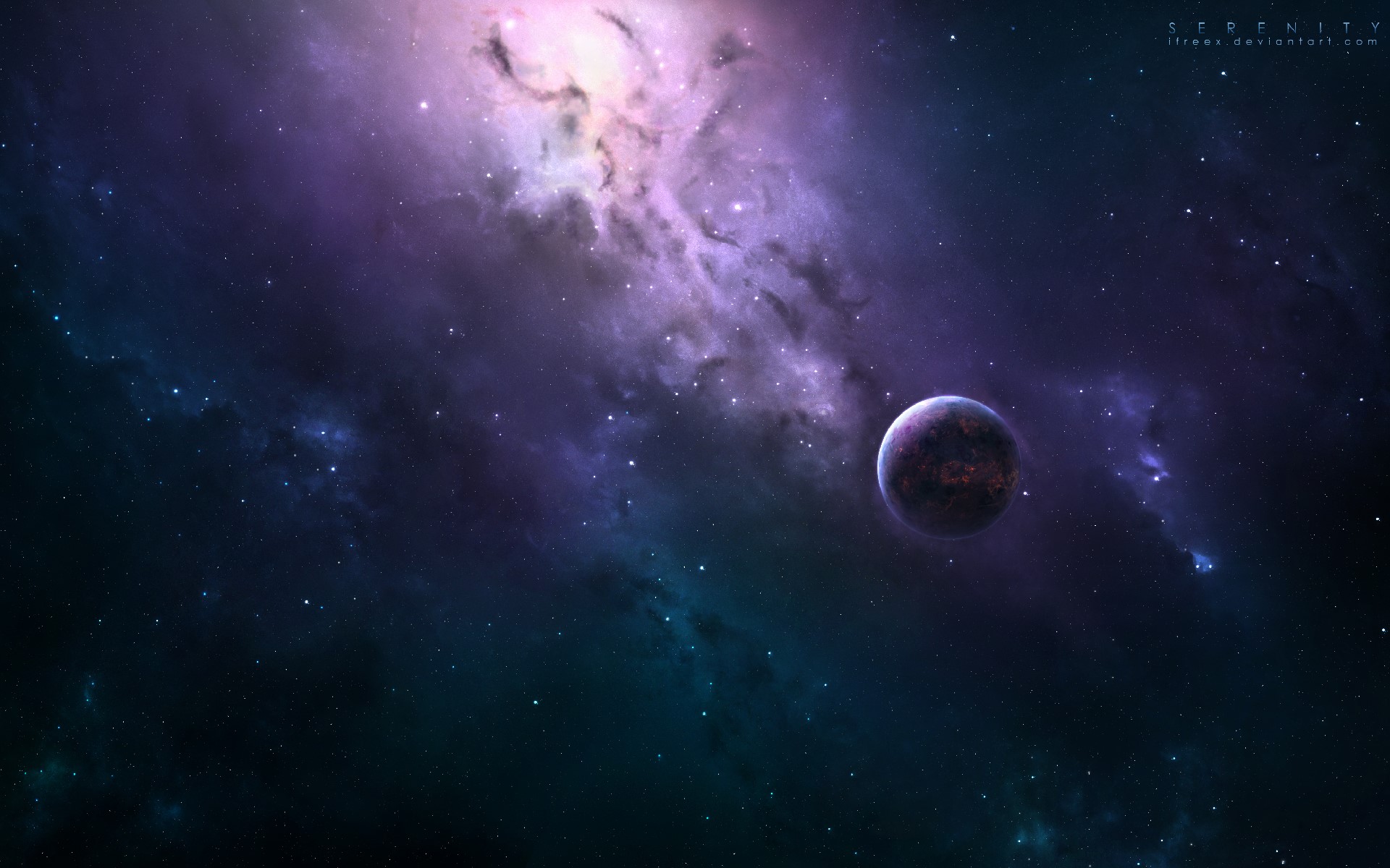 universe, digital universe, galaxy, HD Wallpaper