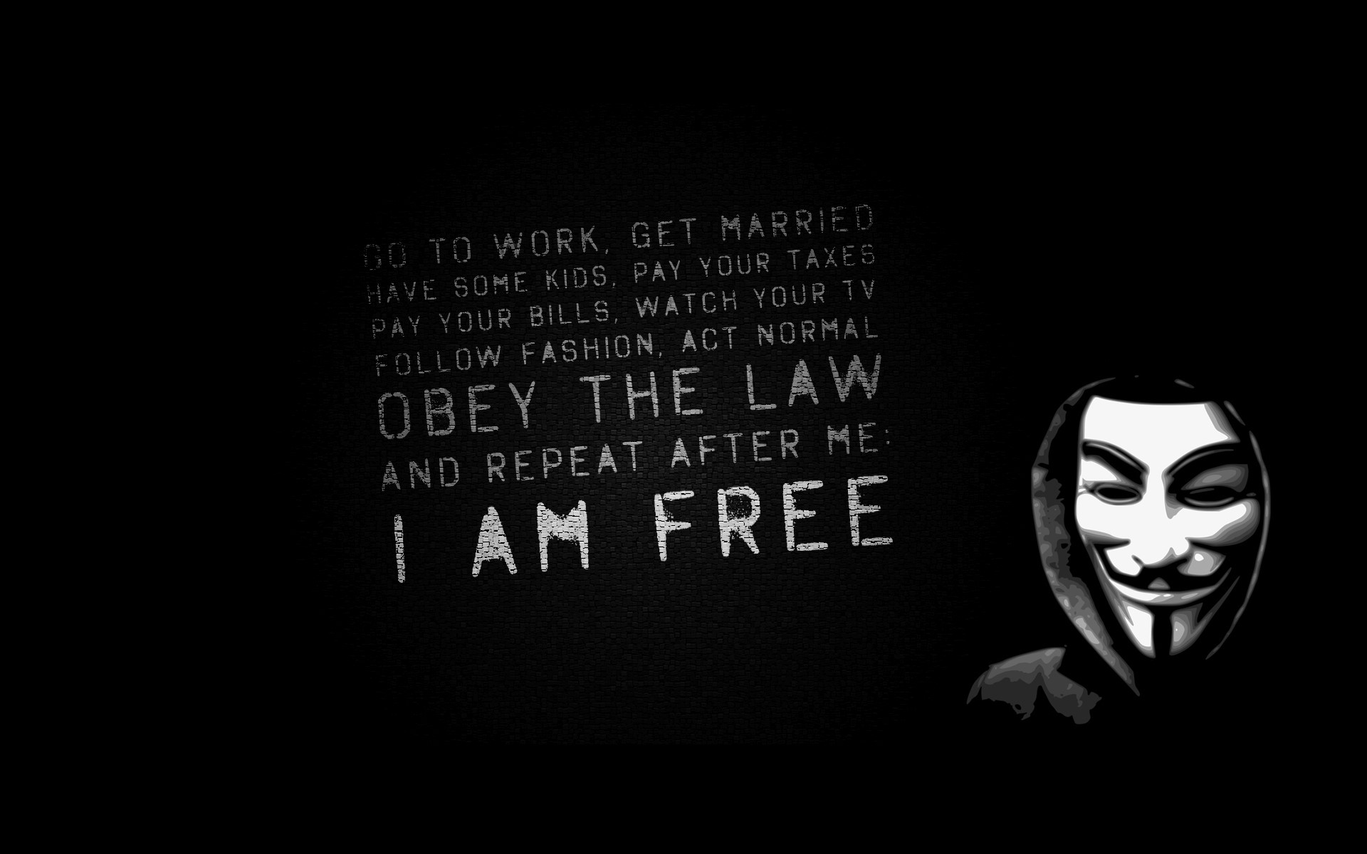 anonymus, hacker, computer, HD Wallpaper