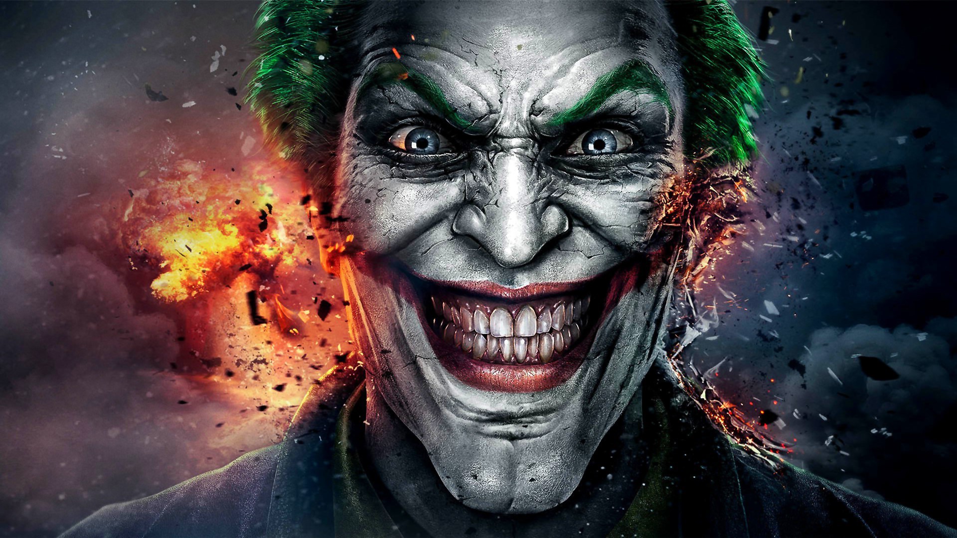 the joker, artist, digital art, HD Wallpaper