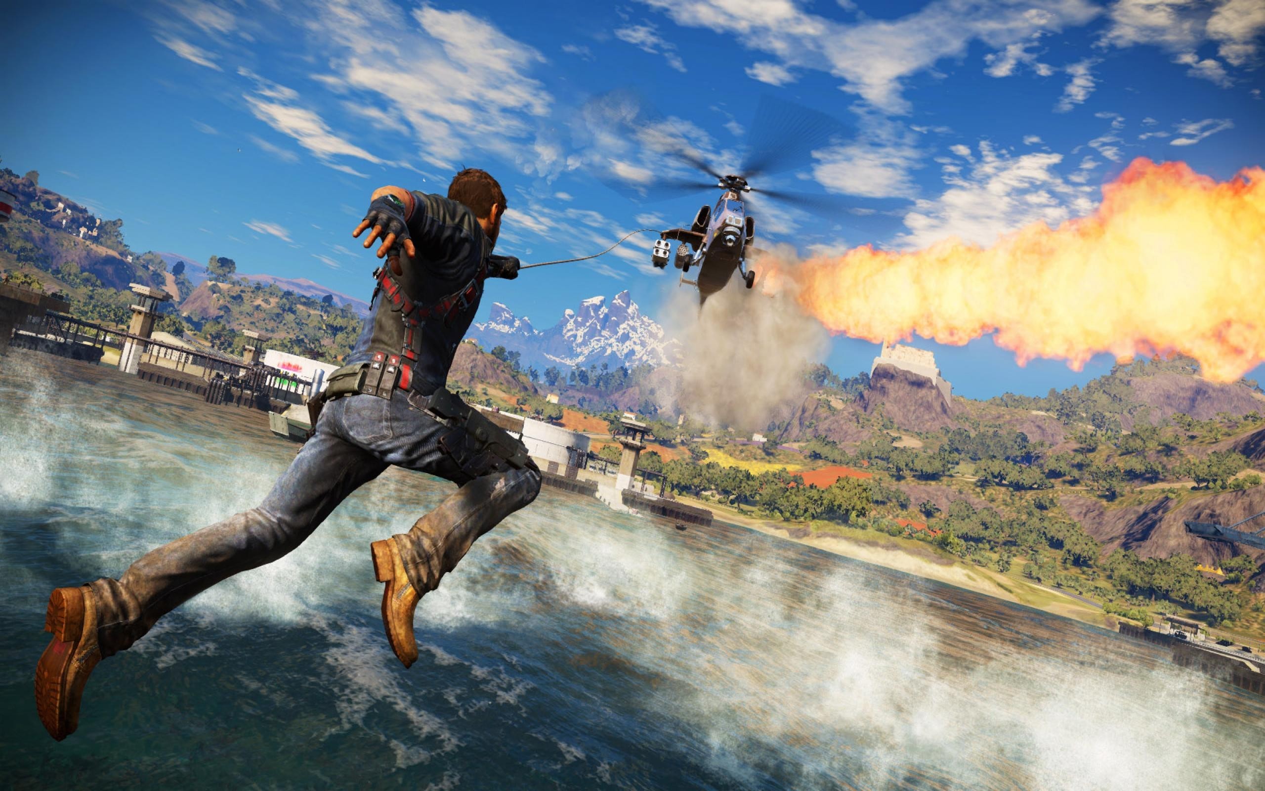 just cause 3, games, HD Wallpaper