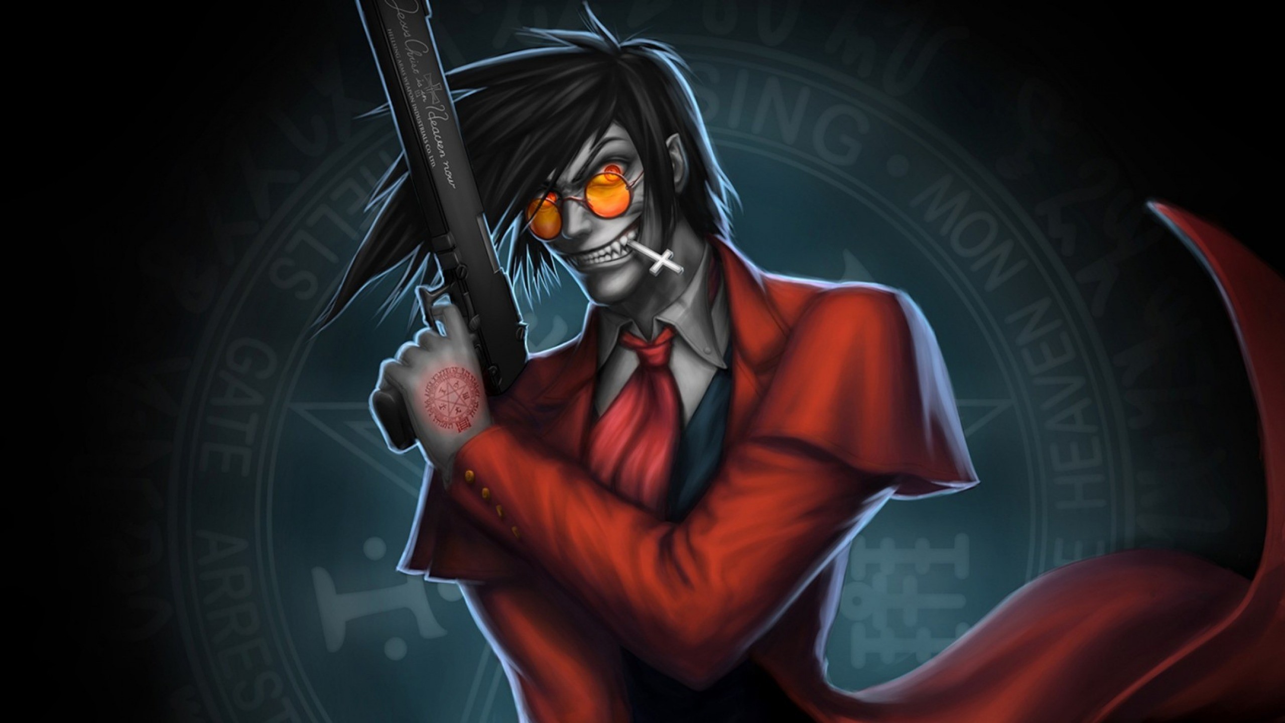 digital art, hellsing alicard, HD Wallpaper