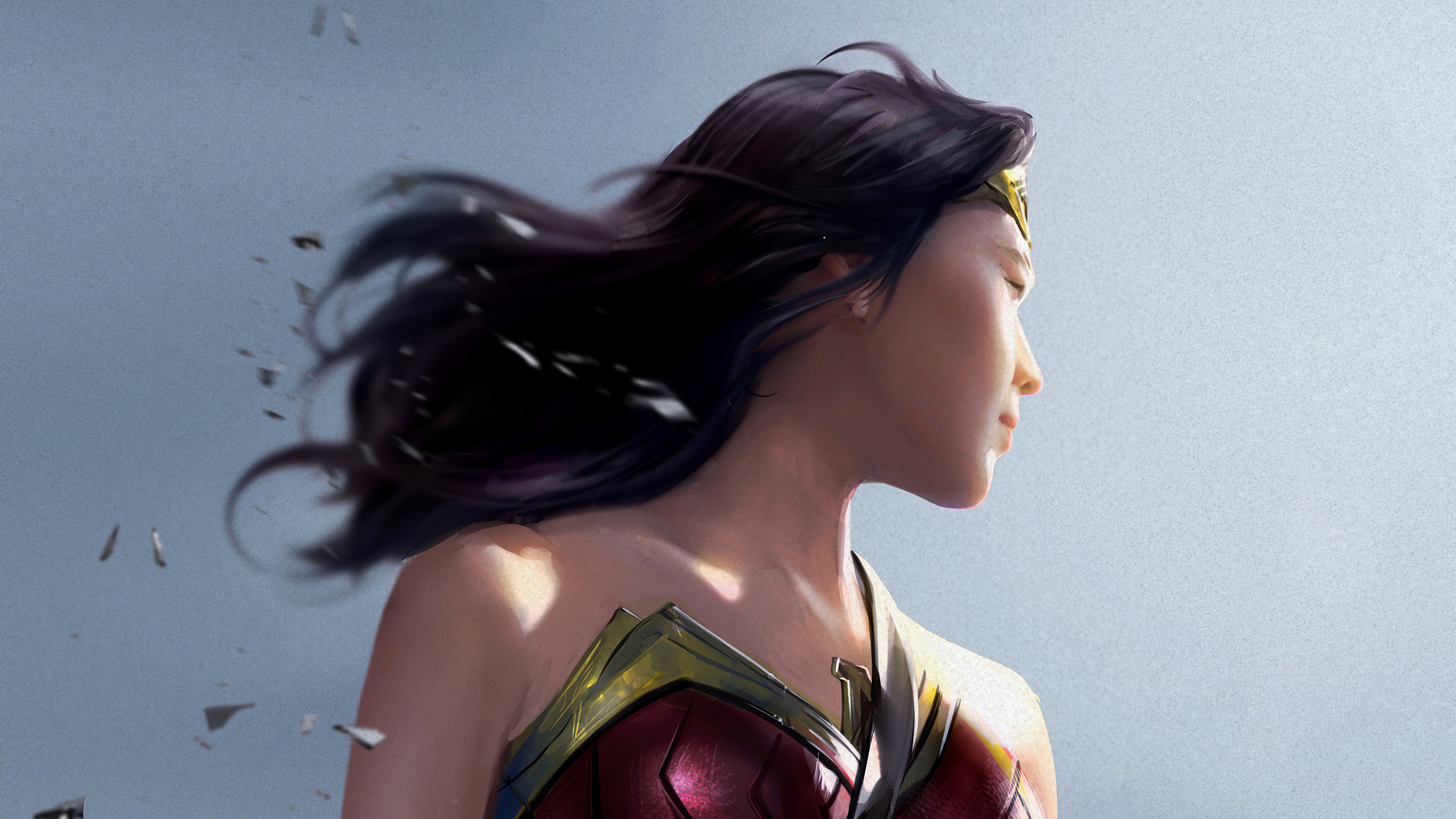 wonder woman, superheroes, artwork, hd, 4k, artstation, HD Wallpaper