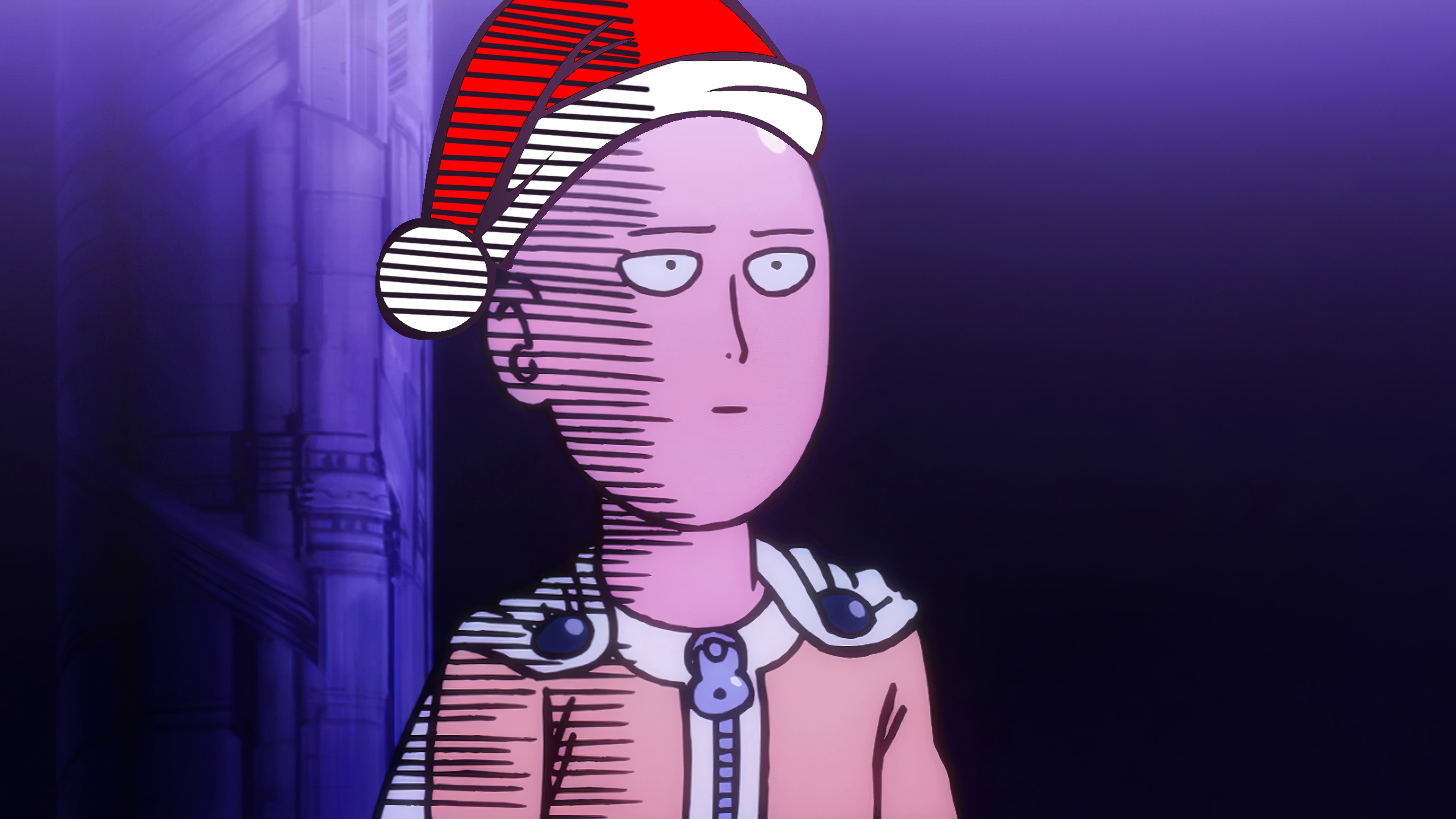 one punch man, anime, hd, 4k, HD Wallpaper