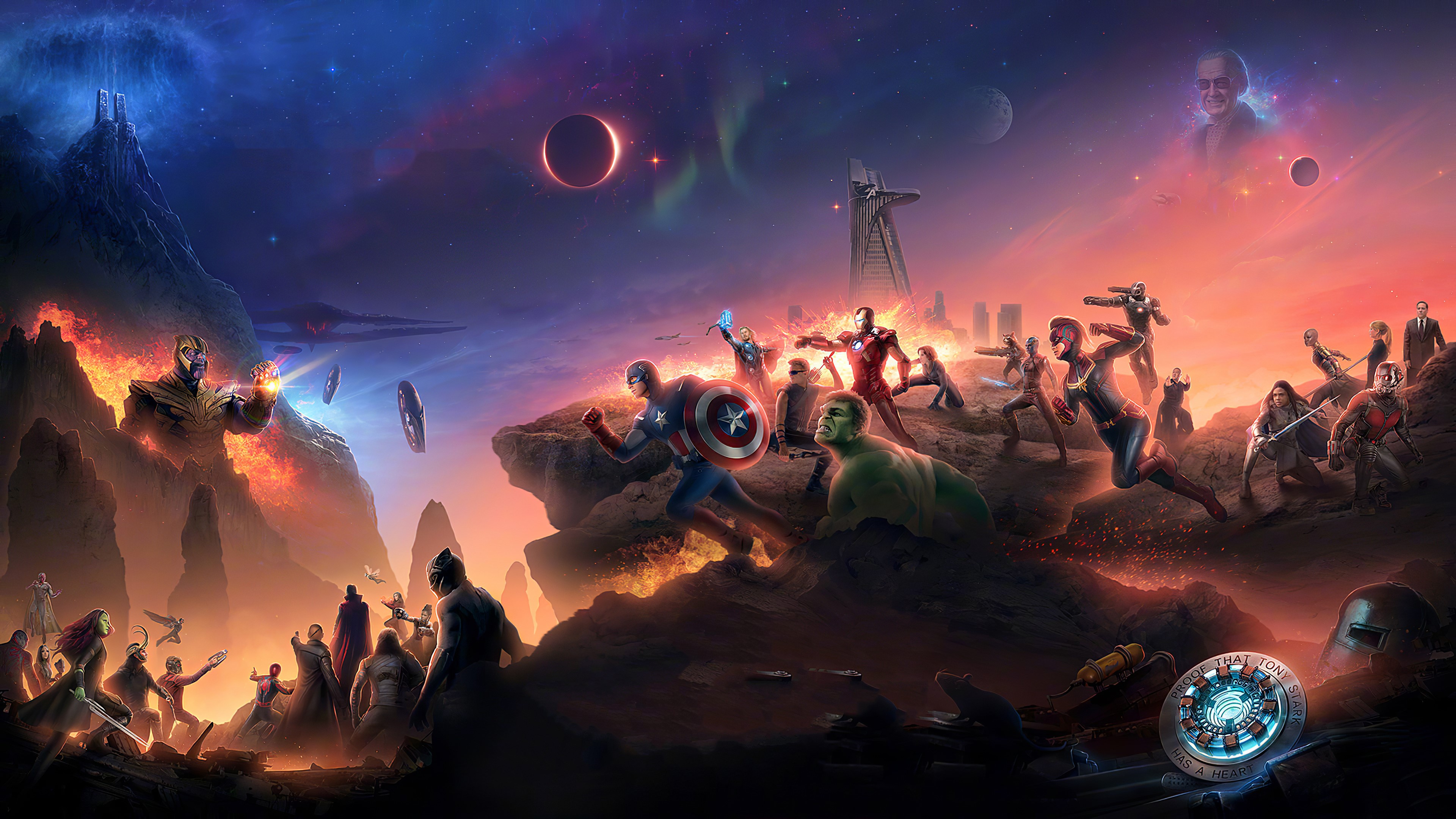 avengers endgame, superheroes, artwork, hd, 4k, HD Wallpaper