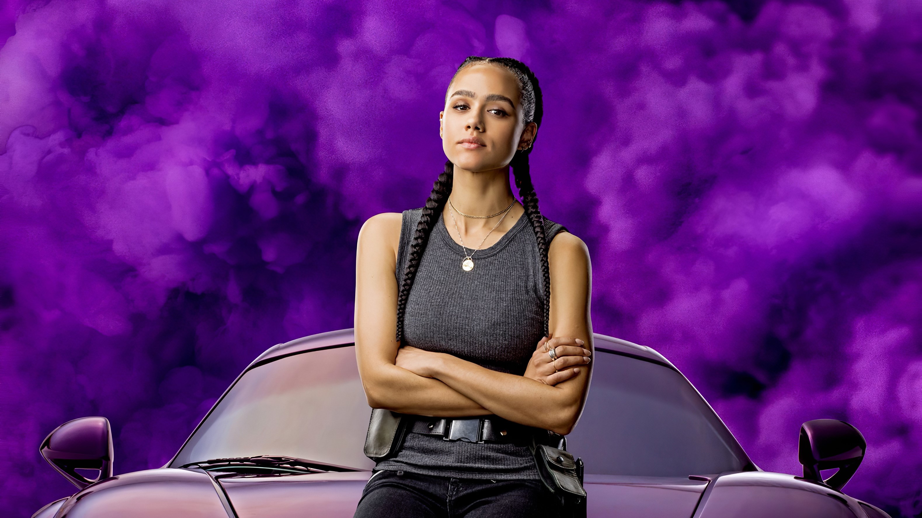 fast and furious 9, movies, 2020 movies, f9, hd, 4k, nathalie emmanuel, HD Wallpaper