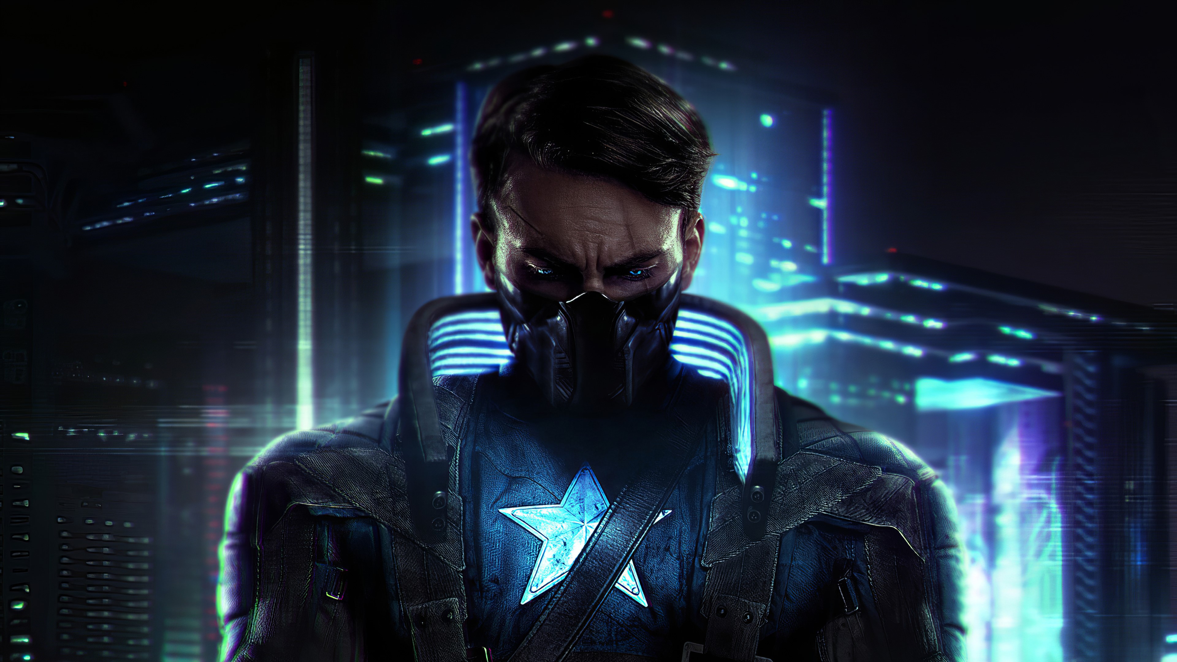 captain america, superheroes, artwork, hd, 4k, artstation, HD Wallpaper
