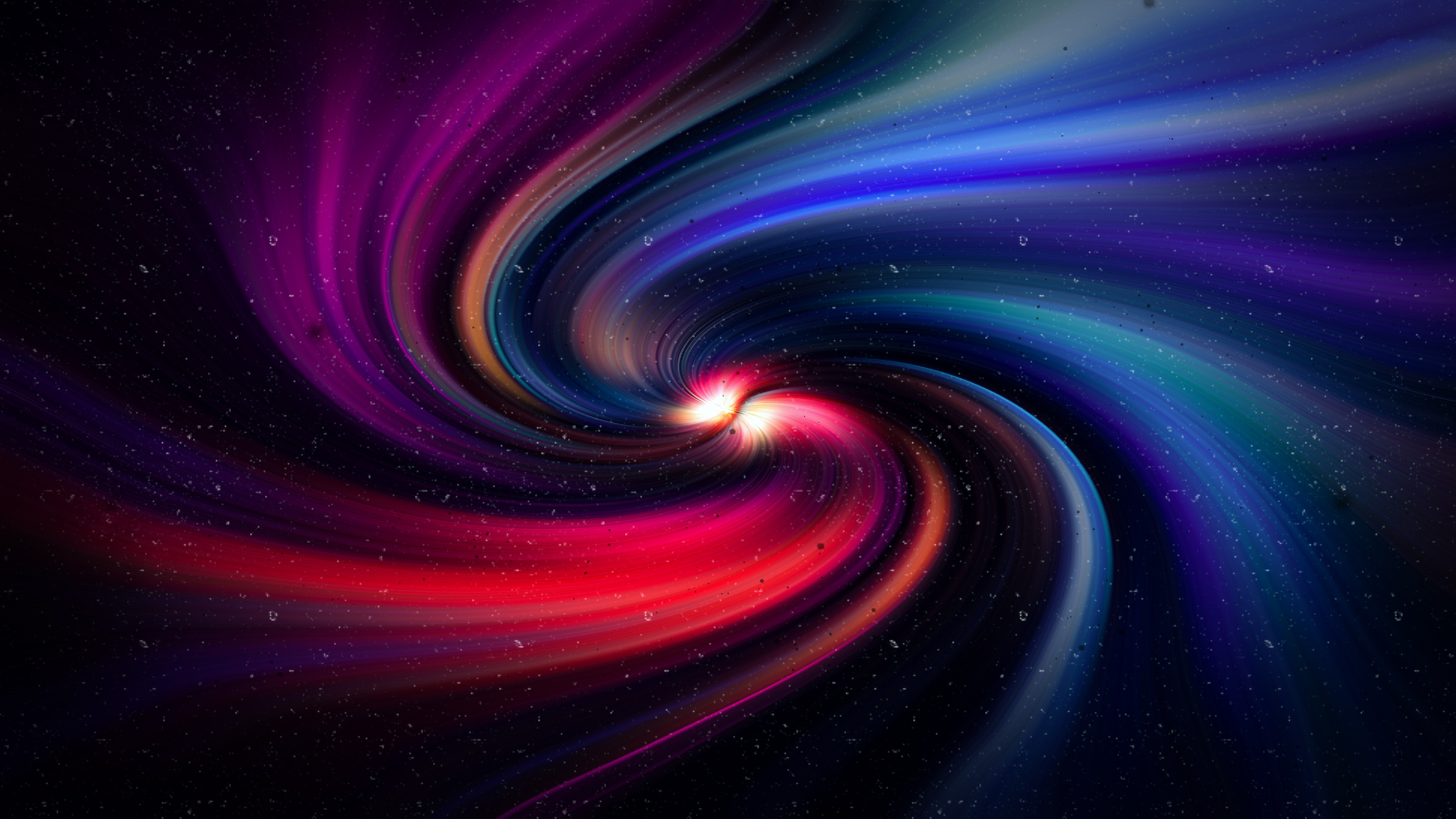 abstract, digital art, artist, artwork, hd, 4k, spiral, HD Wallpaper
