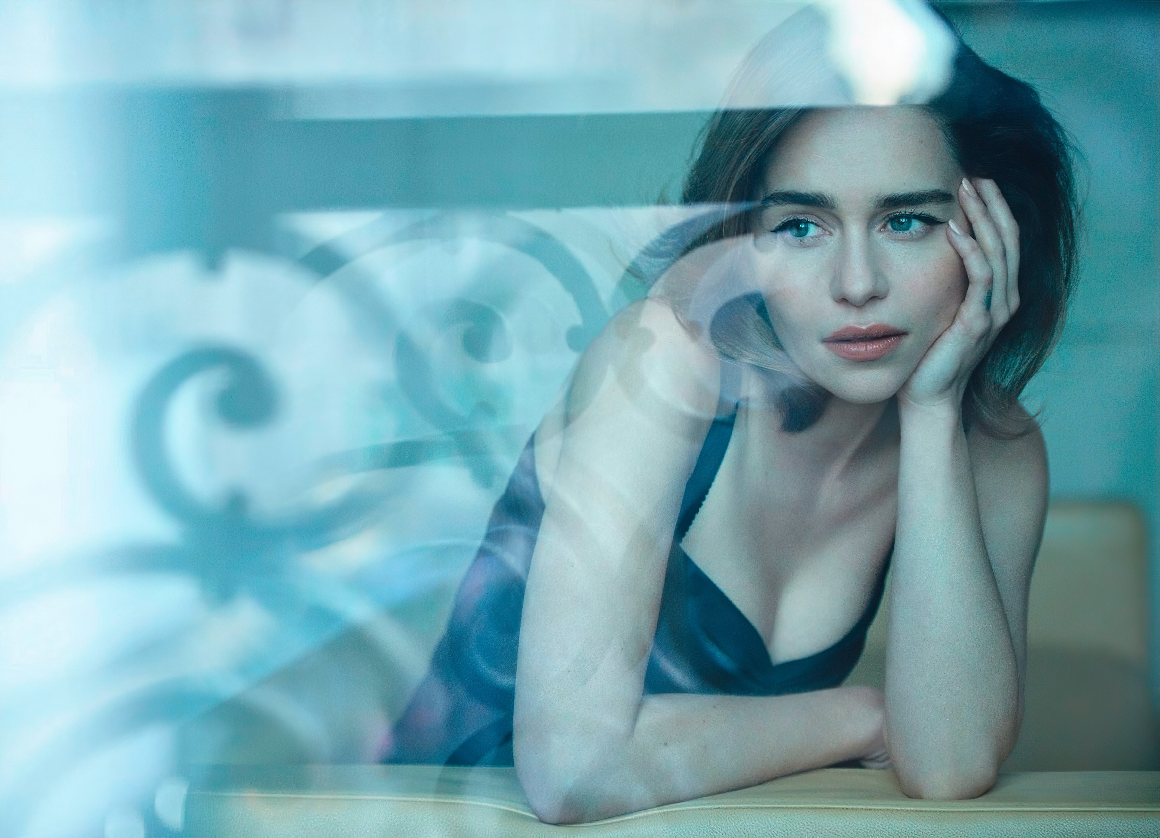 emilia clarke, celebrities, girls, hd, photoshoot, 4k, HD Wallpaper