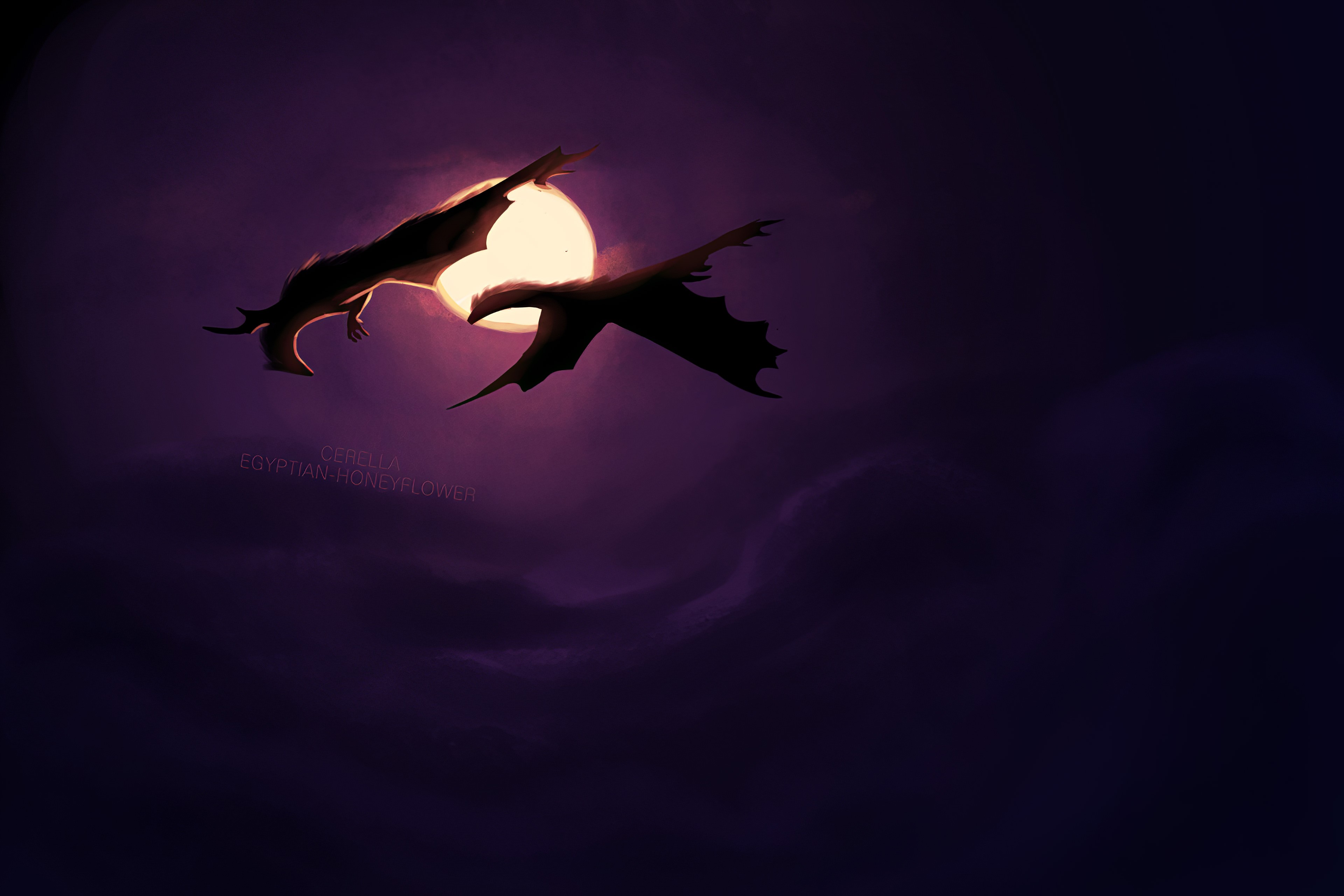dragon, artist, artwork, digital art, hd, 4k, painting, deviantart, HD Wallpaper