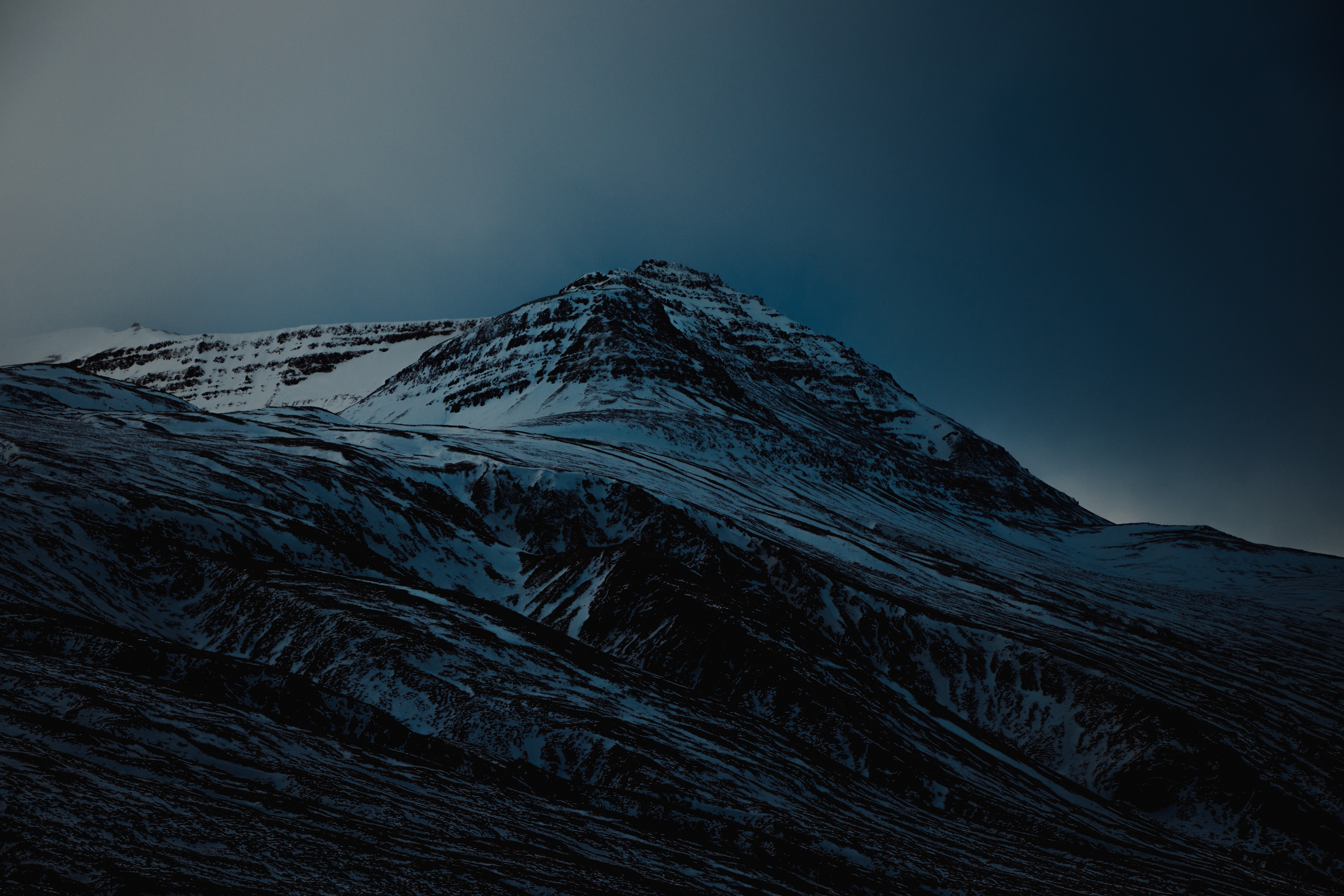 snow, mountains, nature, hd, 4k, 5k, HD Wallpaper