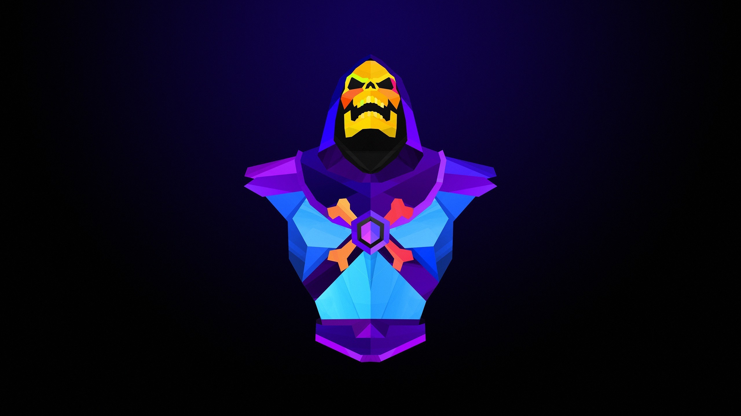 skelton, artist, artwork, digital art, hd, HD Wallpaper