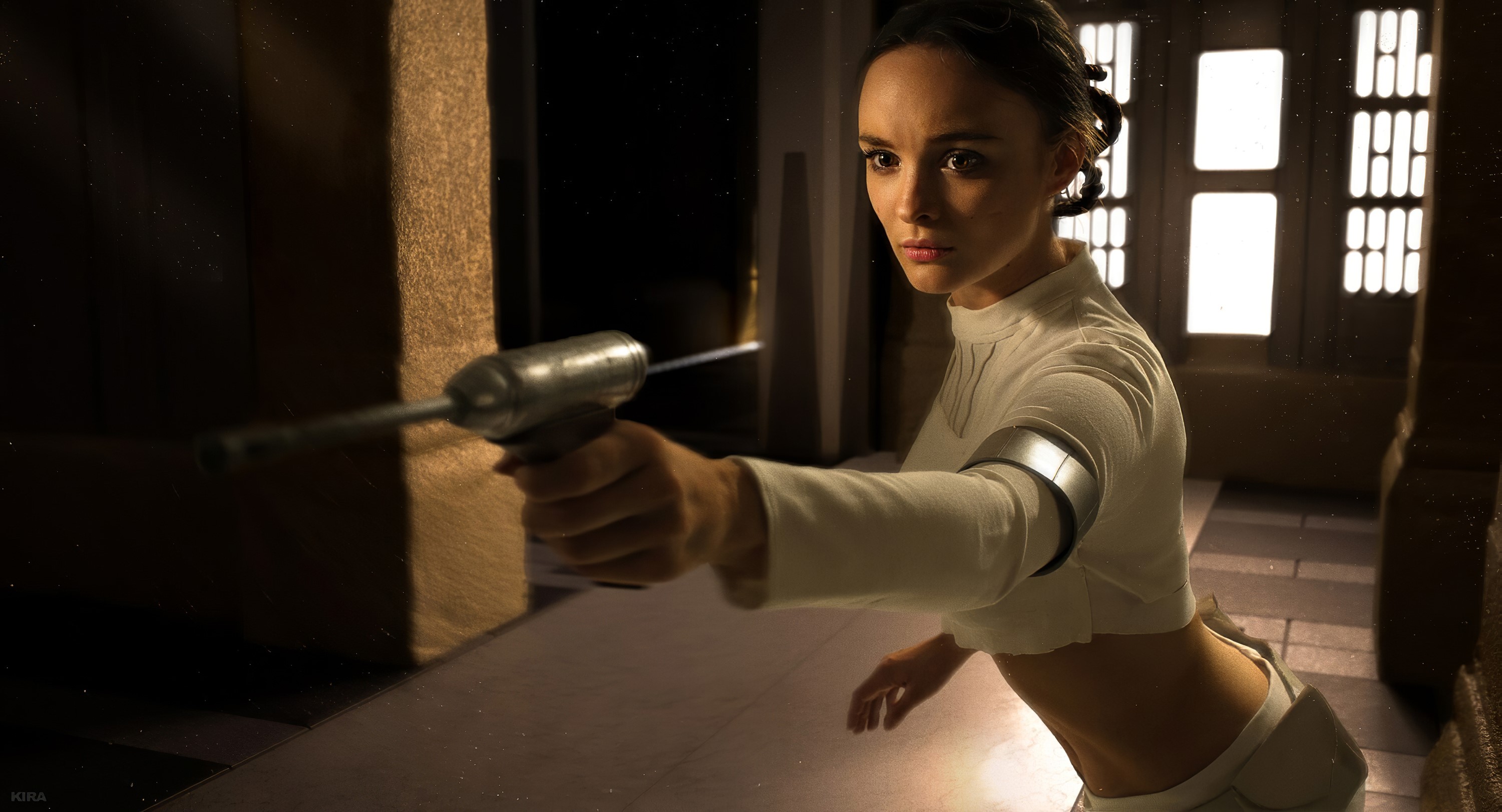 star wars, padme amidala, artist, artwork, digital art, hd, artstation, HD Wallpaper