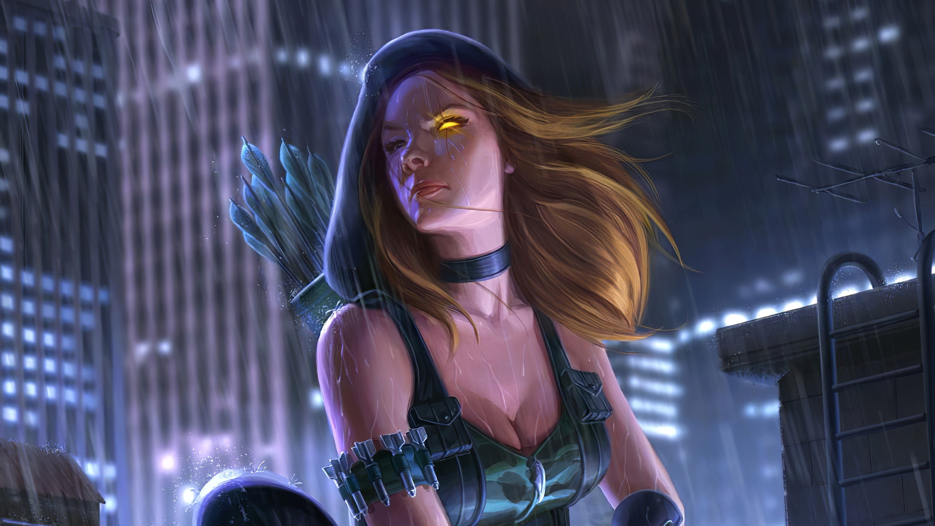 arrow, artwork, art, superheroes, hd, 4k, artstation, HD Wallpaper