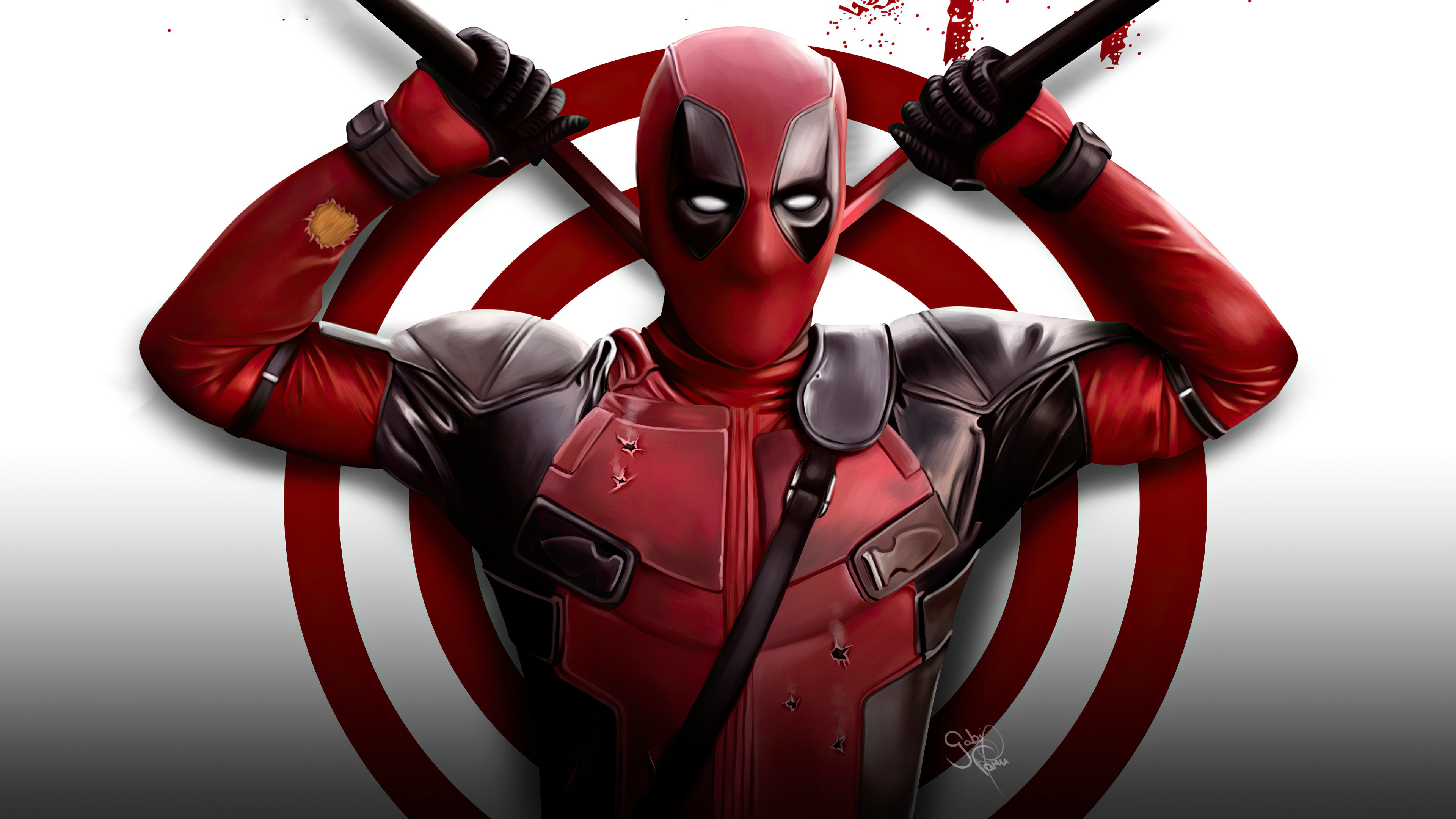 deadpool, superheroes, artist, artwork, digital art, hd, 4k, artstation, HD Wallpaper