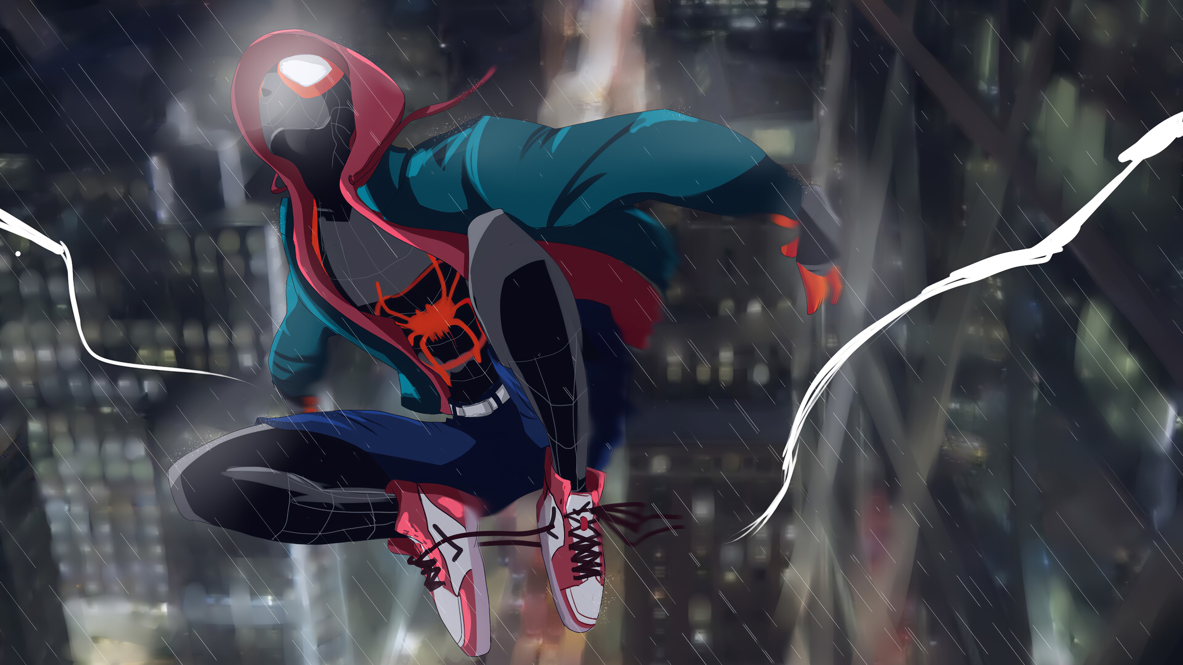 spiderman, superheroes, hd, 4k, artist, artwork, digital art, artstation, HD Wallpaper