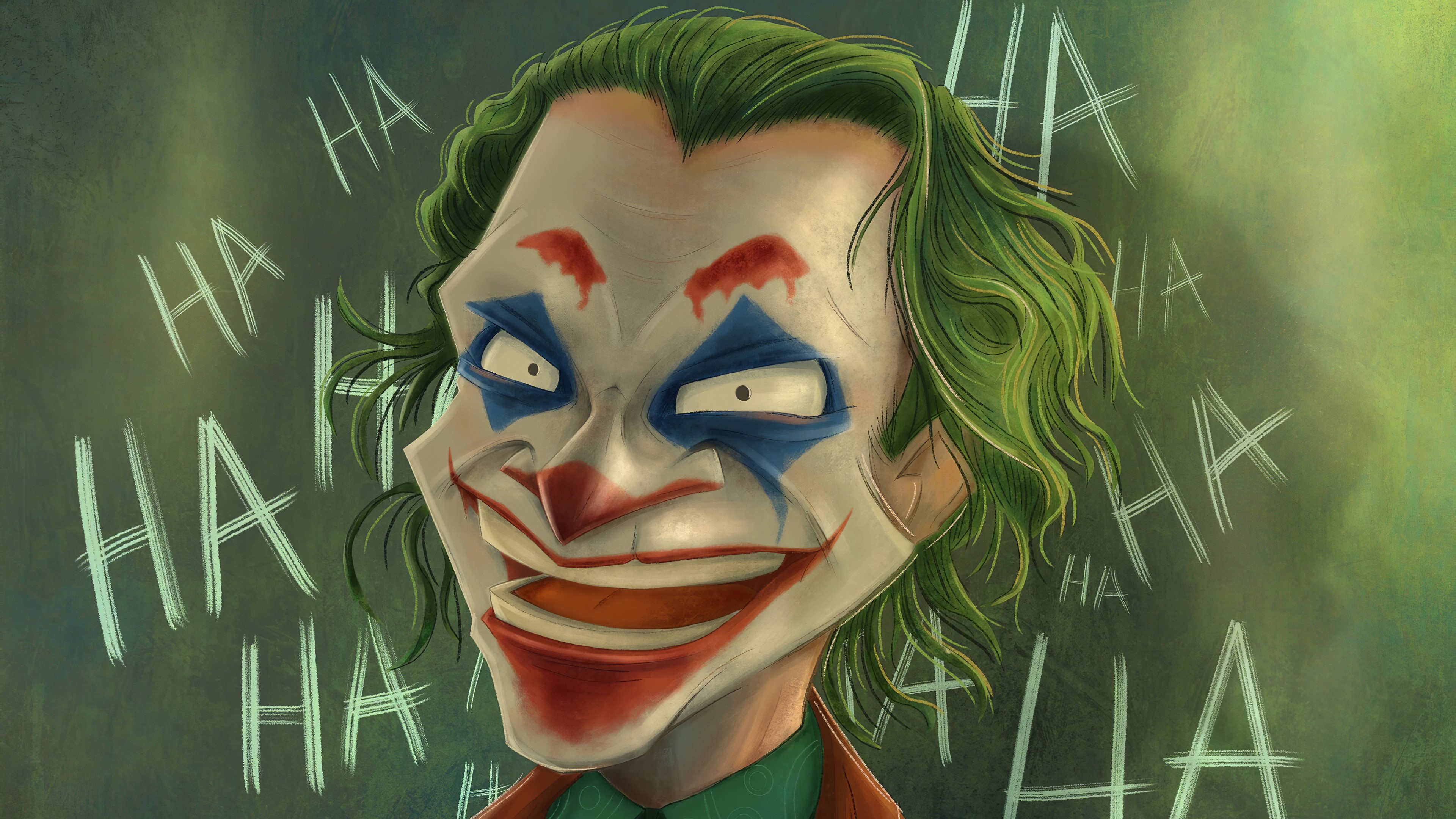 joker, superheroes, supervillain, hd, 4k, artstation, HD Wallpaper