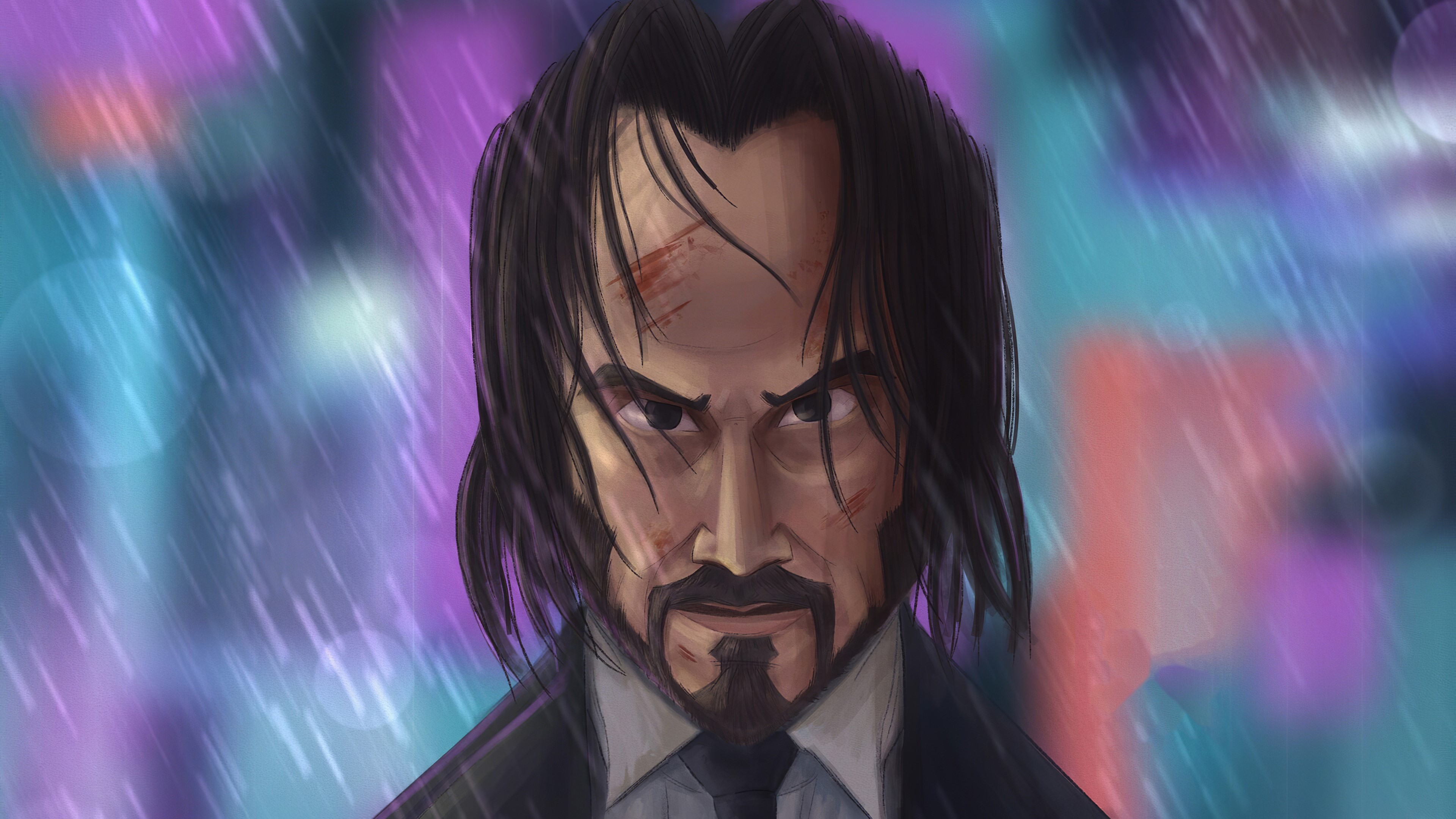 john wick, movies, artwork, hd, 4k, artstation, HD Wallpaper