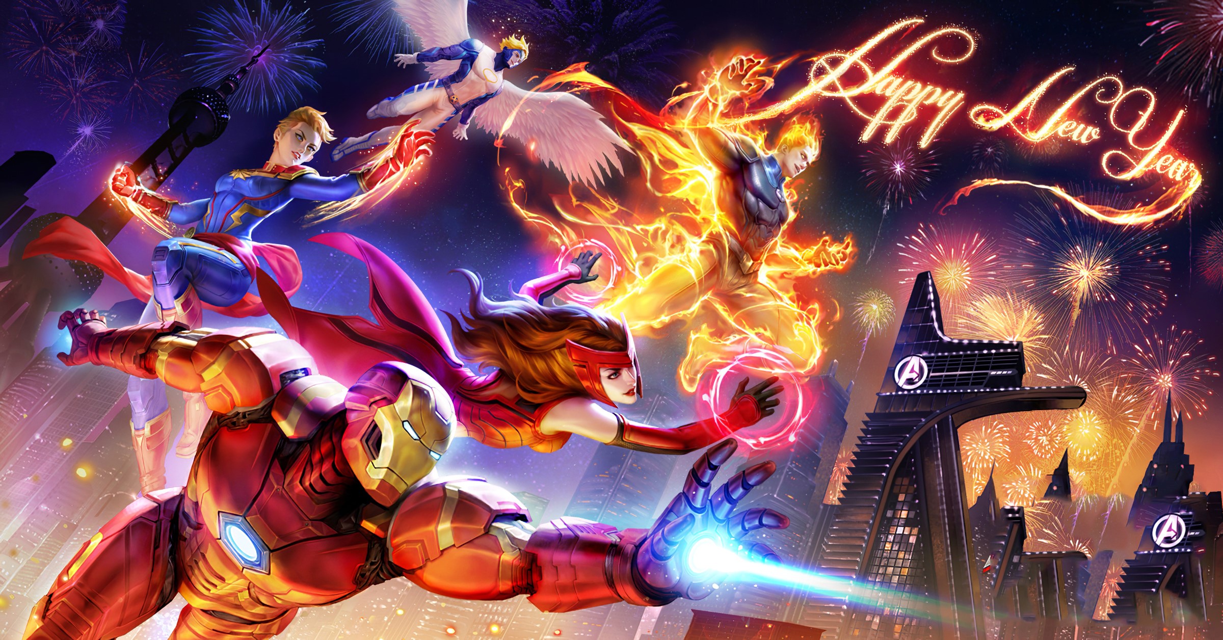 marvel super war, games, iron man, hd, HD Wallpaper