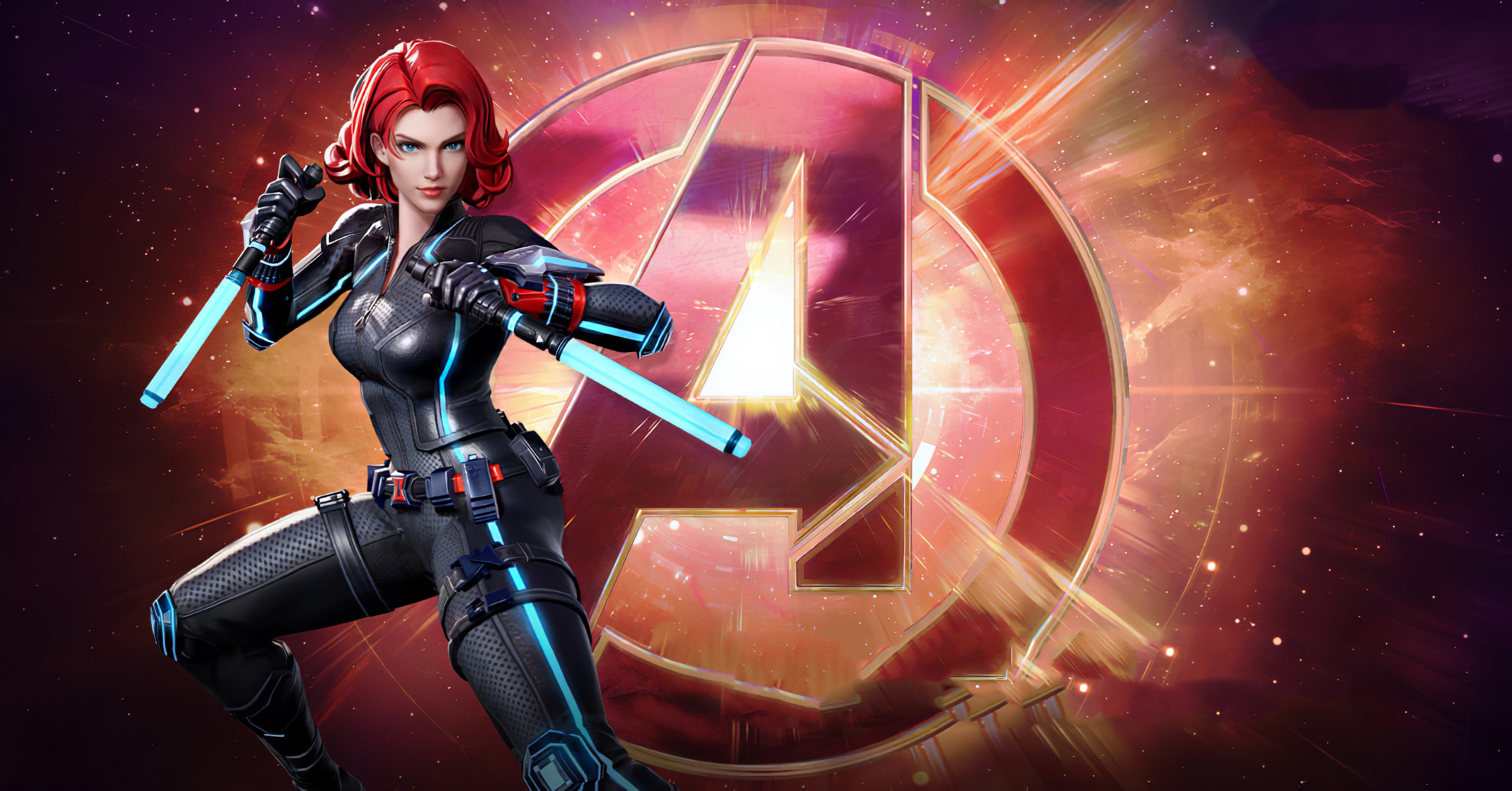 black widow, games, hd, HD Wallpaper