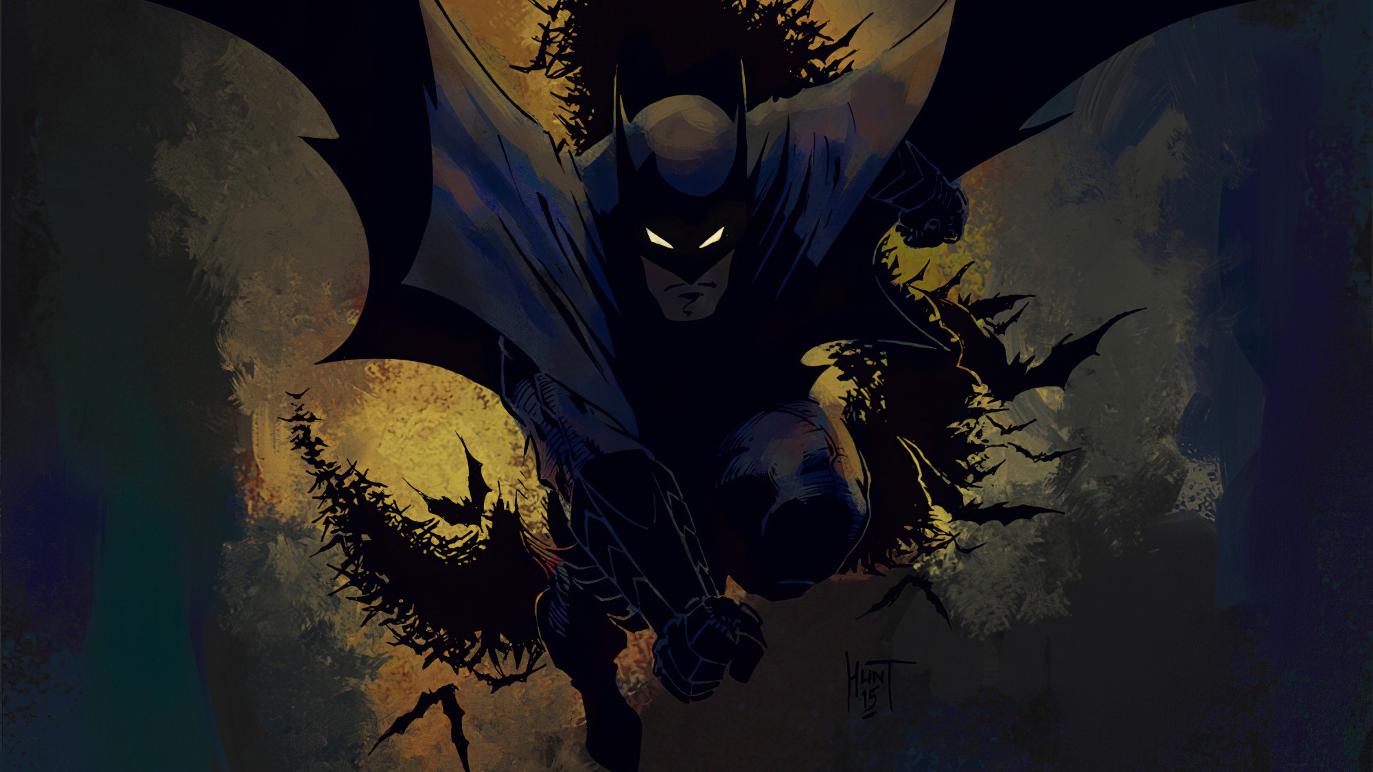 batman, superheroes, hd, artist, artwork, digital art, artstation, HD Wallpaper