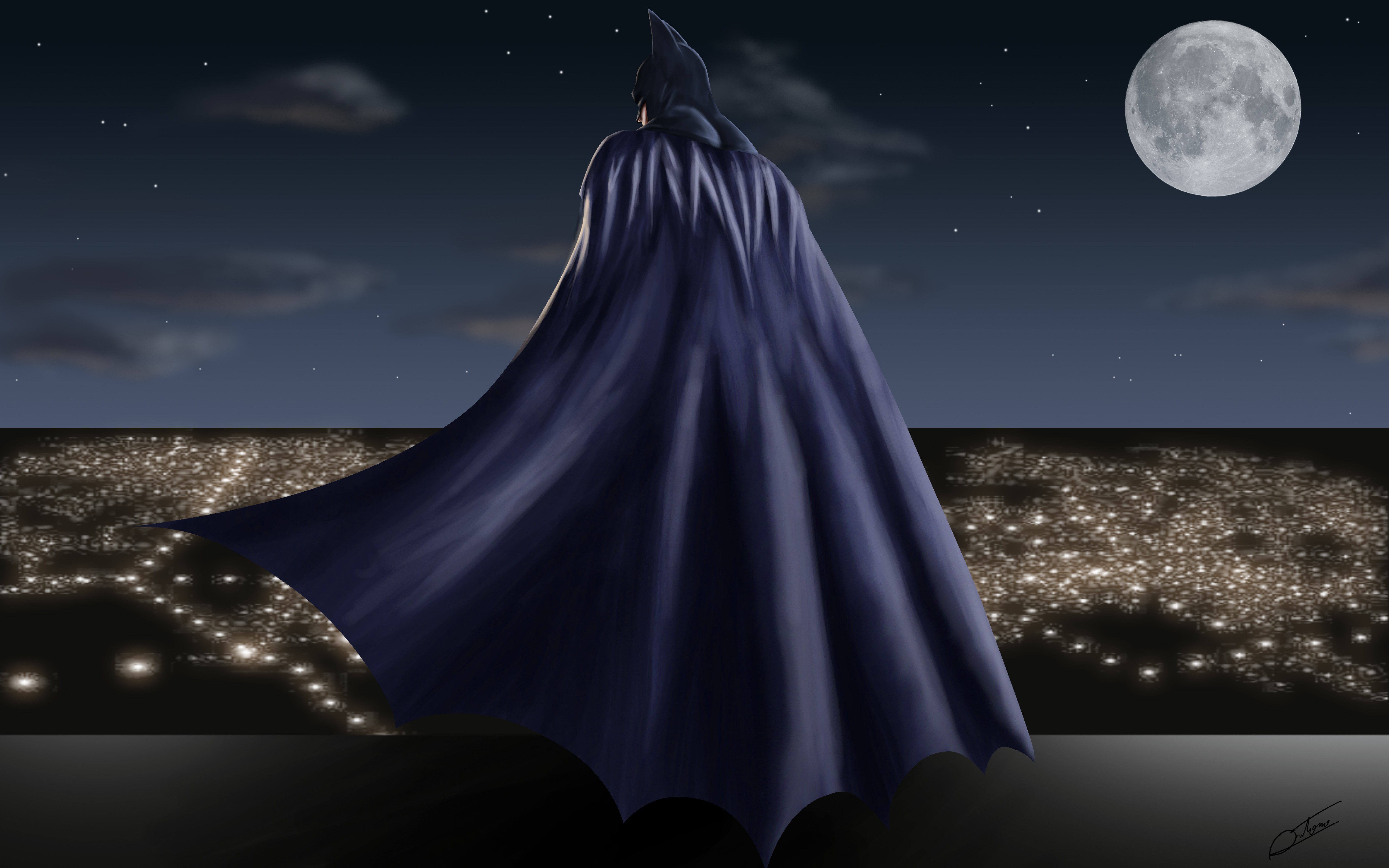 batman, hd, 4k, 5k, superheroes, artwork, digital art, HD Wallpaper