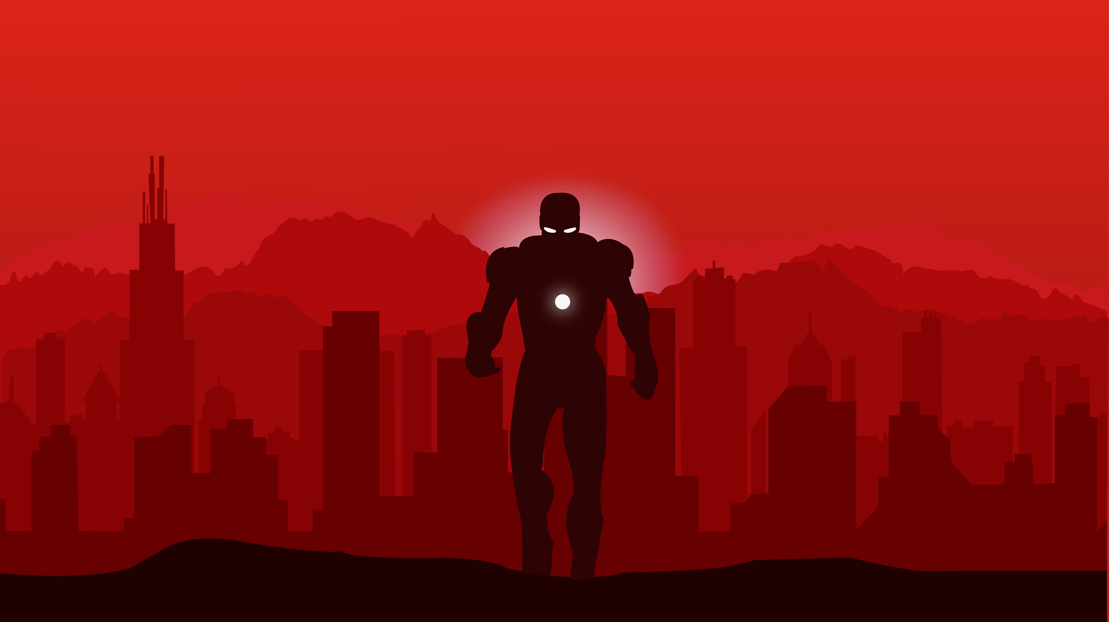 iron man, superheroes, digital art, hd, 4k, artwork, artstation, HD Wallpaper