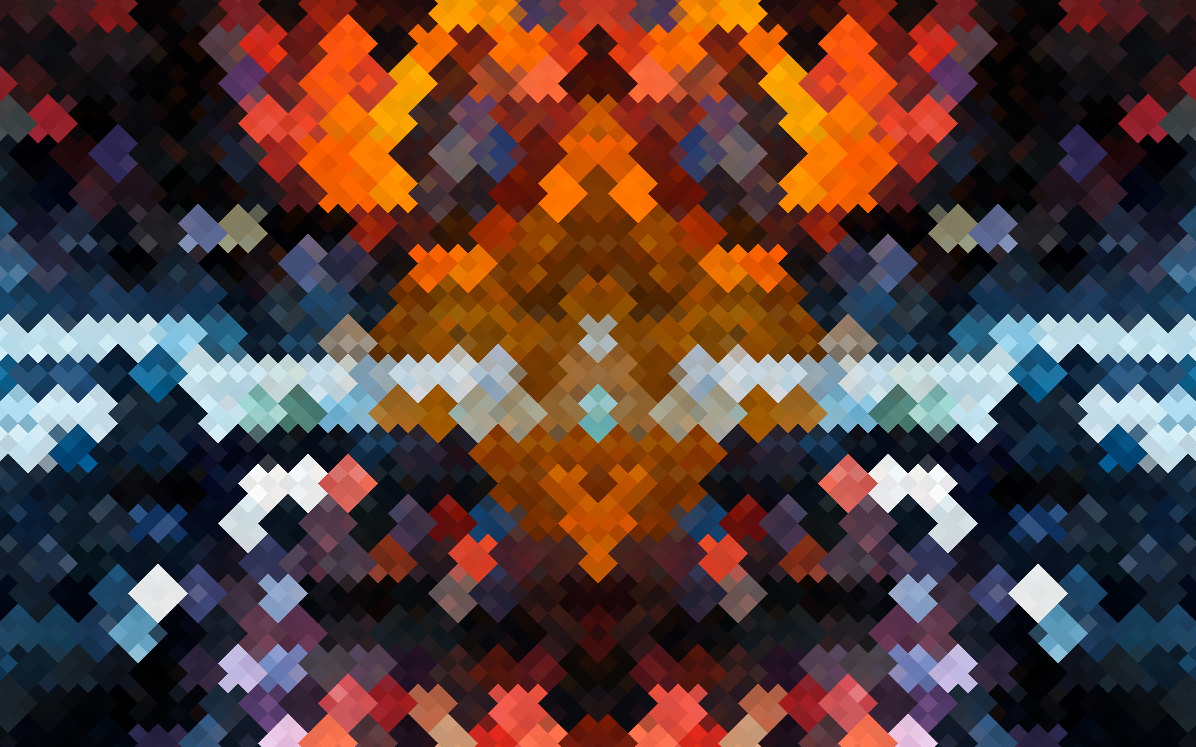 abstract, digital art, hd, 4k, HD Wallpaper