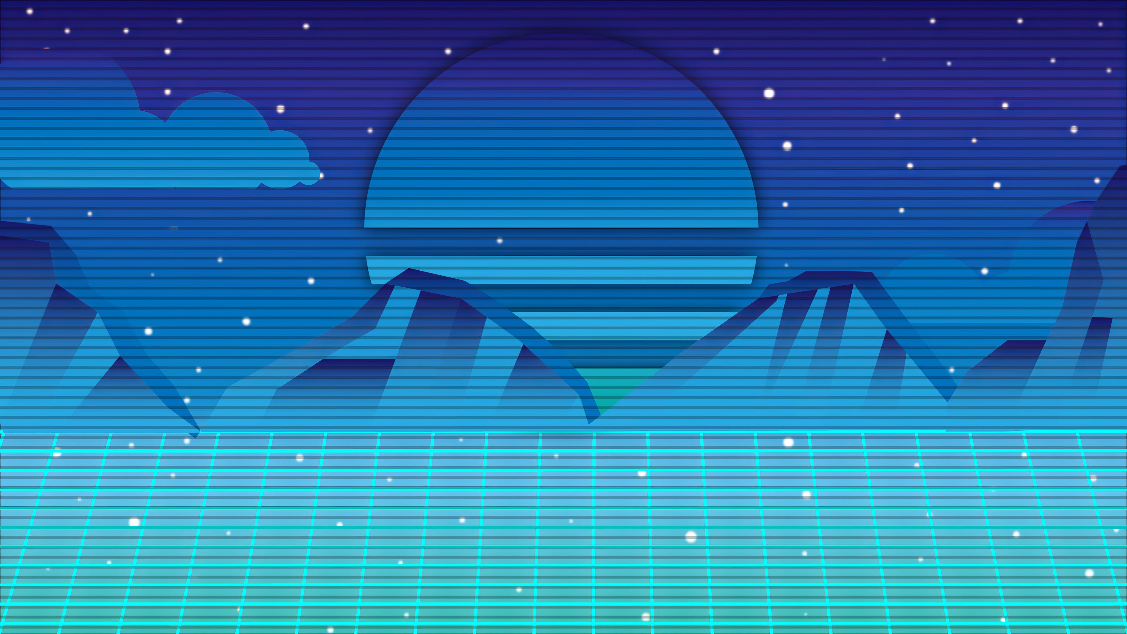 retrowave, artist, artwork, digital art, hd, 4k, artstation, HD Wallpaper