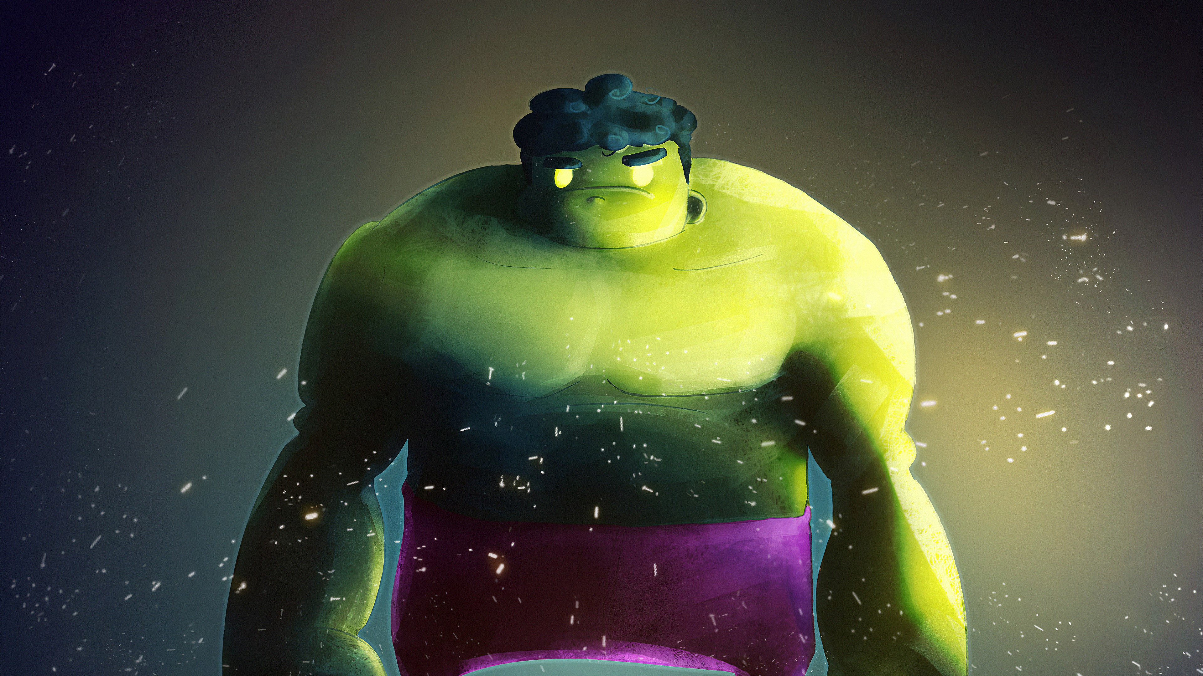 hulk, hd, 4k, superheroes, digital art, artwork, artstation, HD Wallpaper
