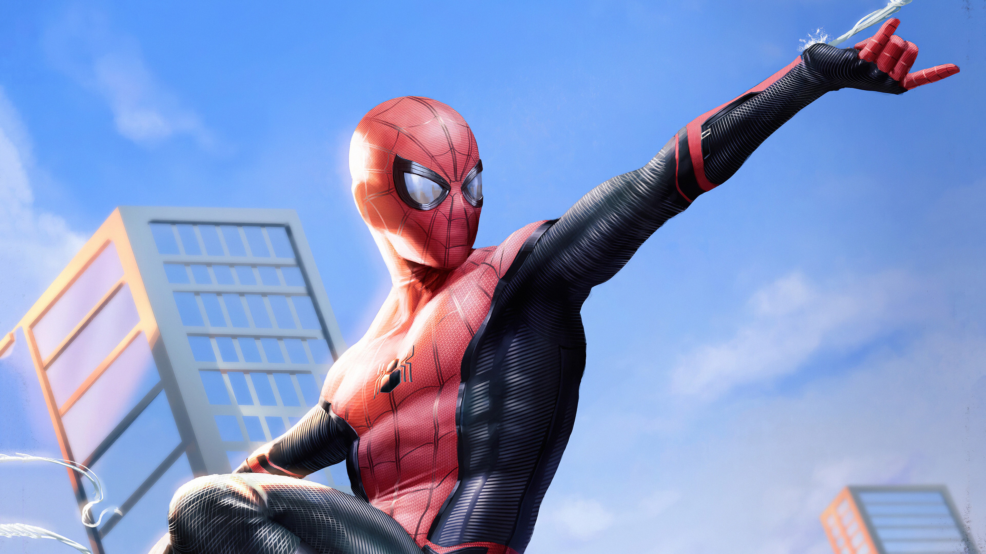 spiderman, hd, 4k, superheroes, artwork, digital art, art, artstation, HD Wallpaper