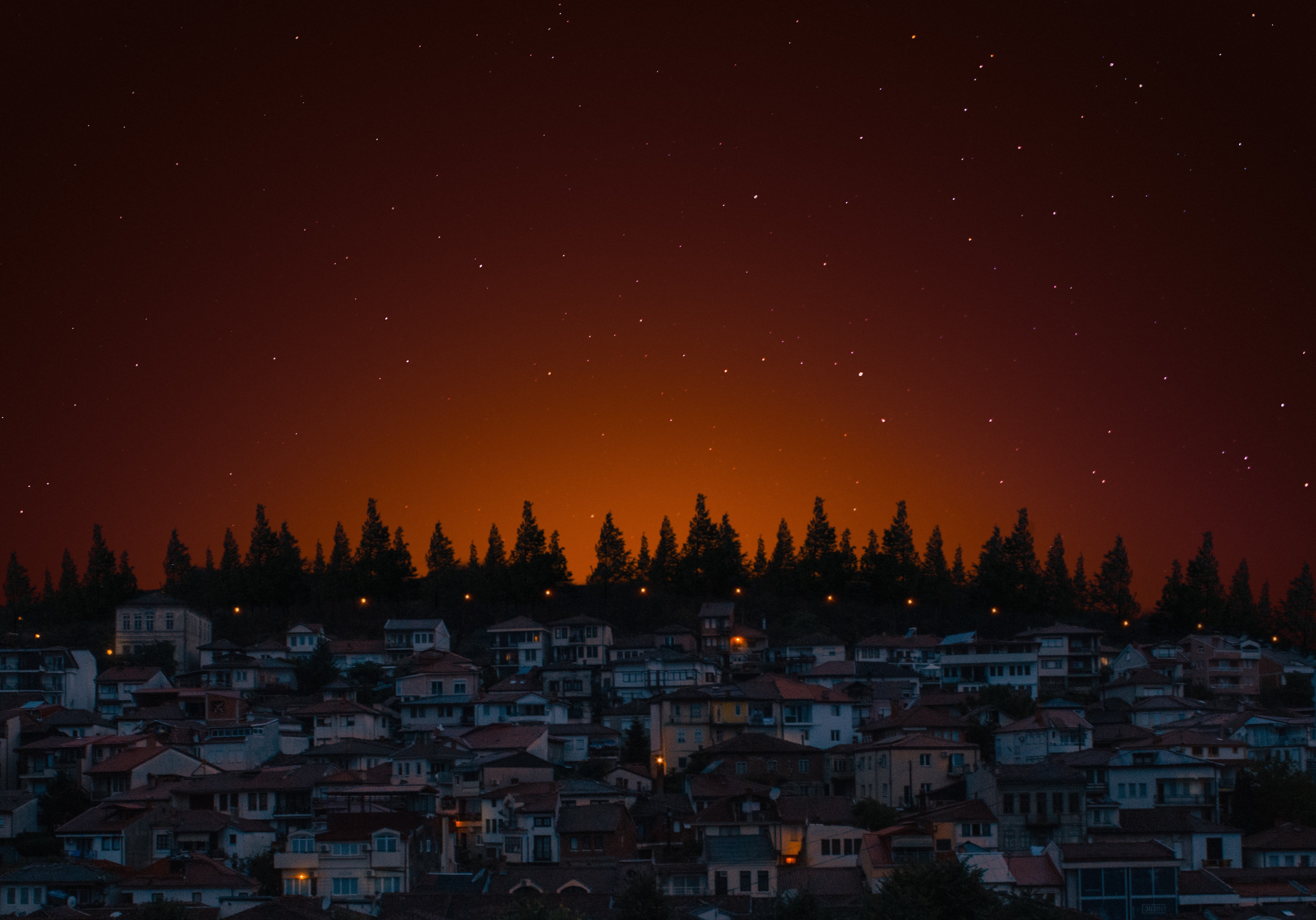 city, lights, photography, hd, evening, 4k, 5k, HD Wallpaper