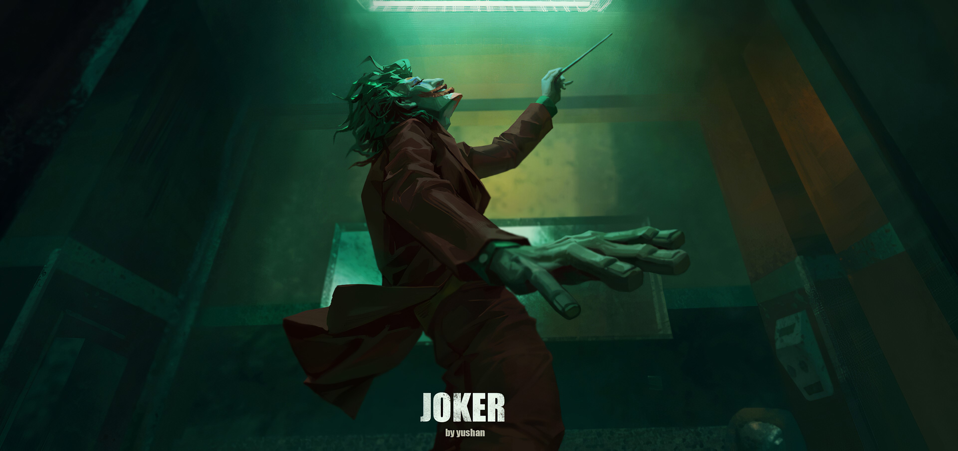 joker, supervillain, superheroes, hd, 4k, artist, artwork, digital art, artstation, HD Wallpaper