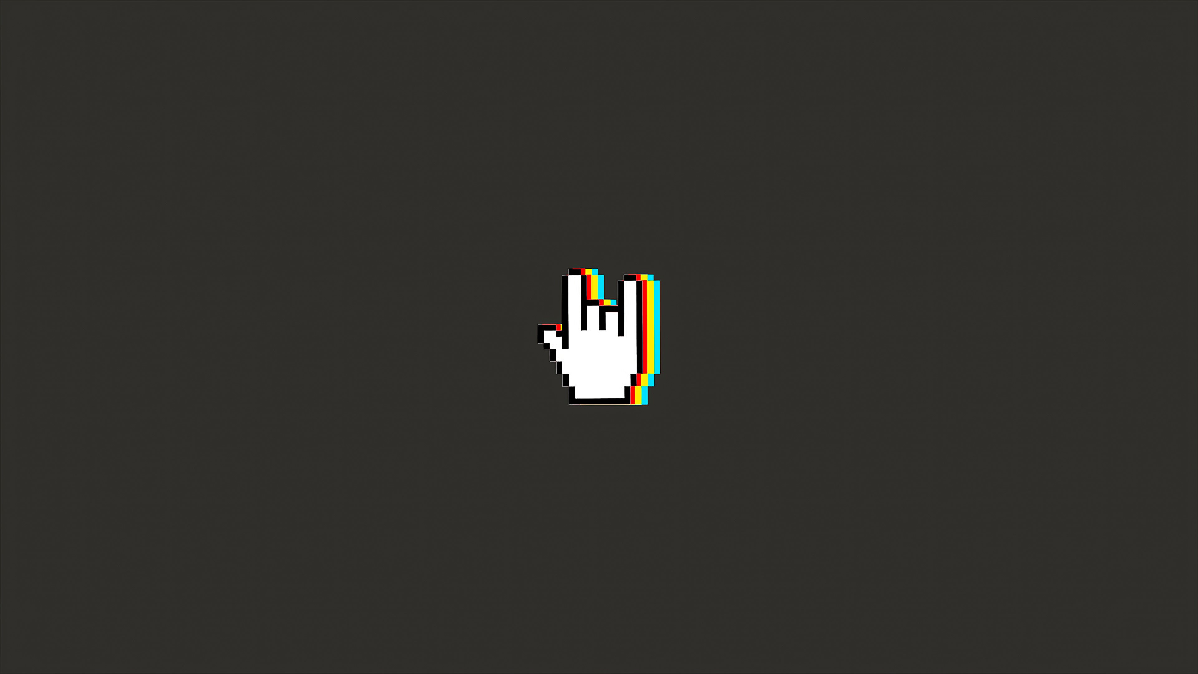 hand, minimalism, minimalist, artist, artwork, digital art, hd, 4k, HD Wallpaper