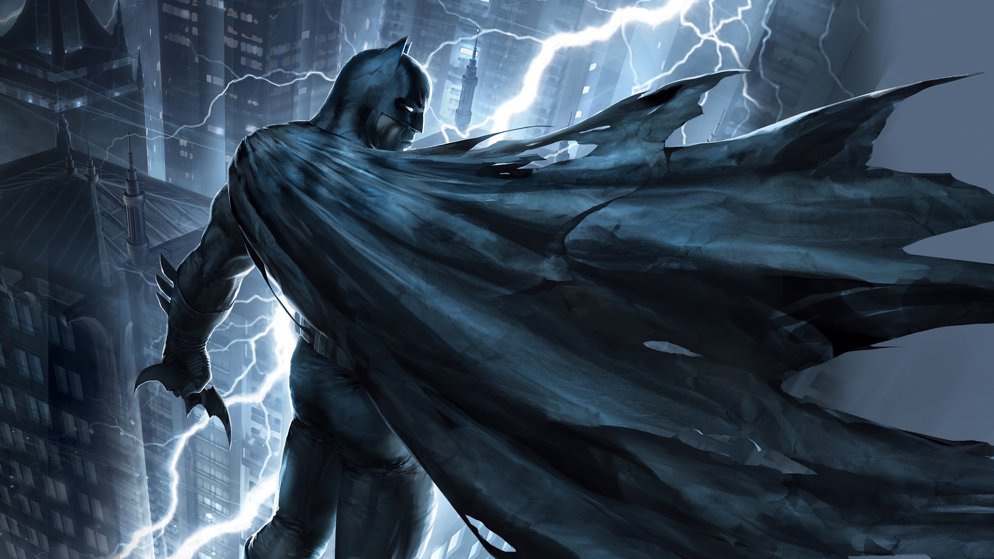 batman, superheroes, hd, 4k, artist, artwork, digital art, HD Wallpaper