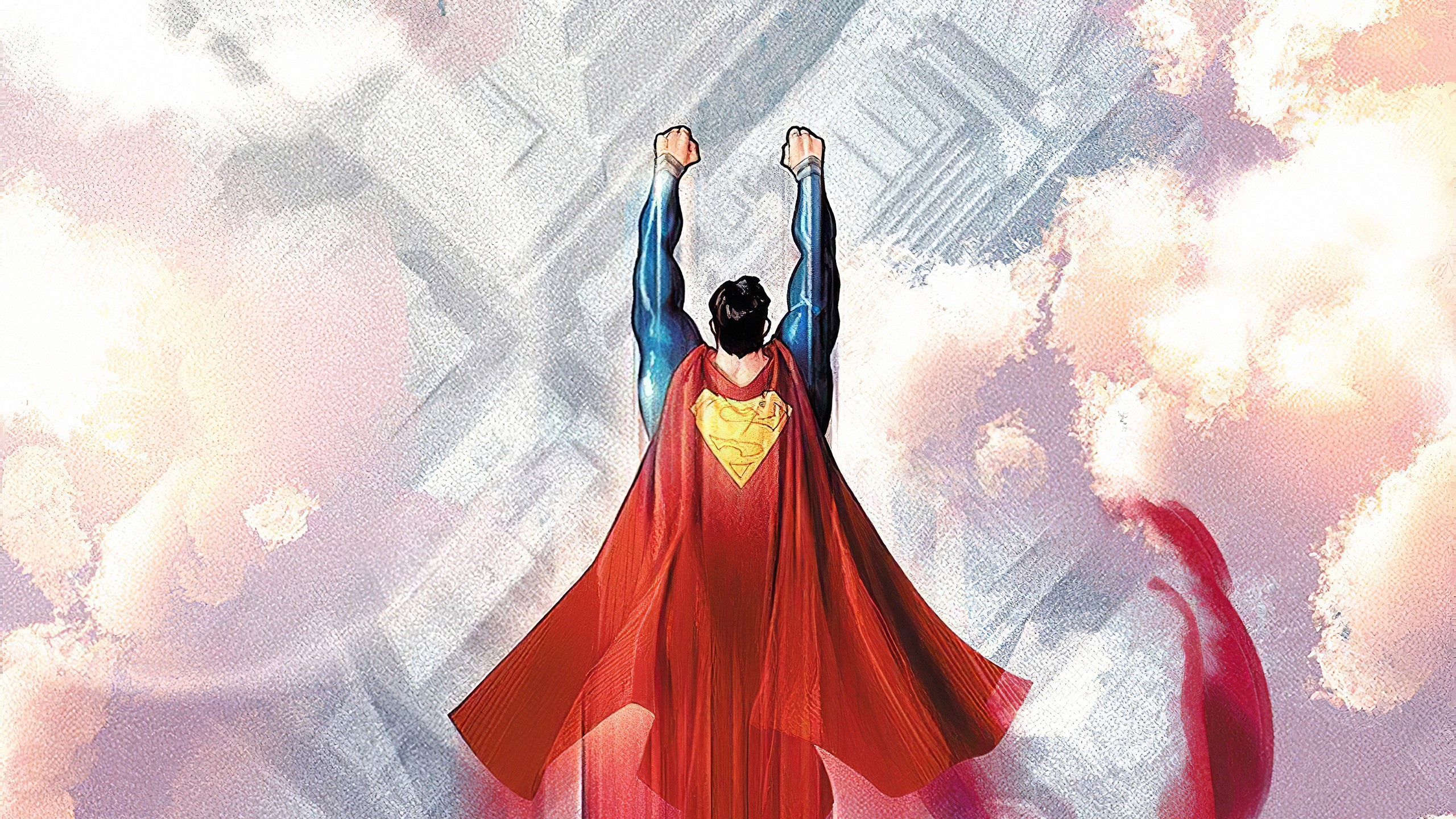 superman, hd, superheroes, artwork, digital art, HD Wallpaper