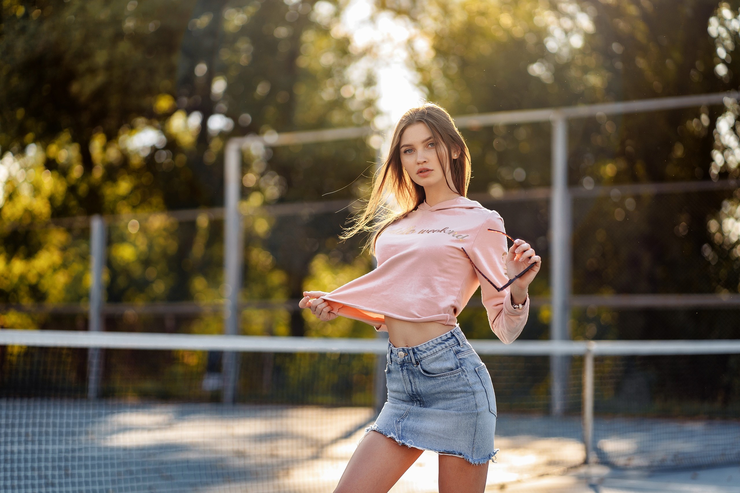 girls, model, hd, tennis, HD Wallpaper