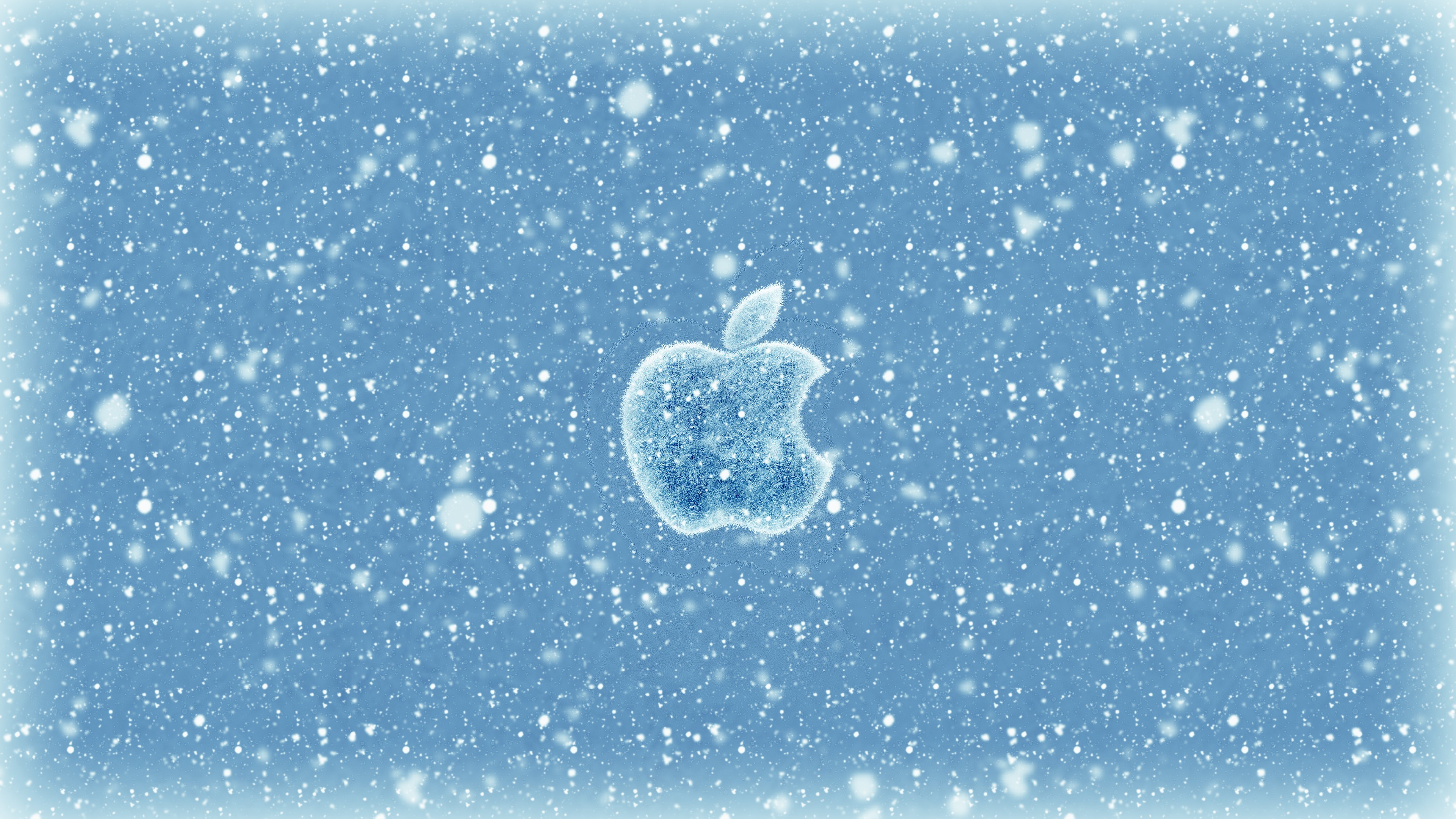 apple, christmas, logo, hd, 4k, HD Wallpaper
