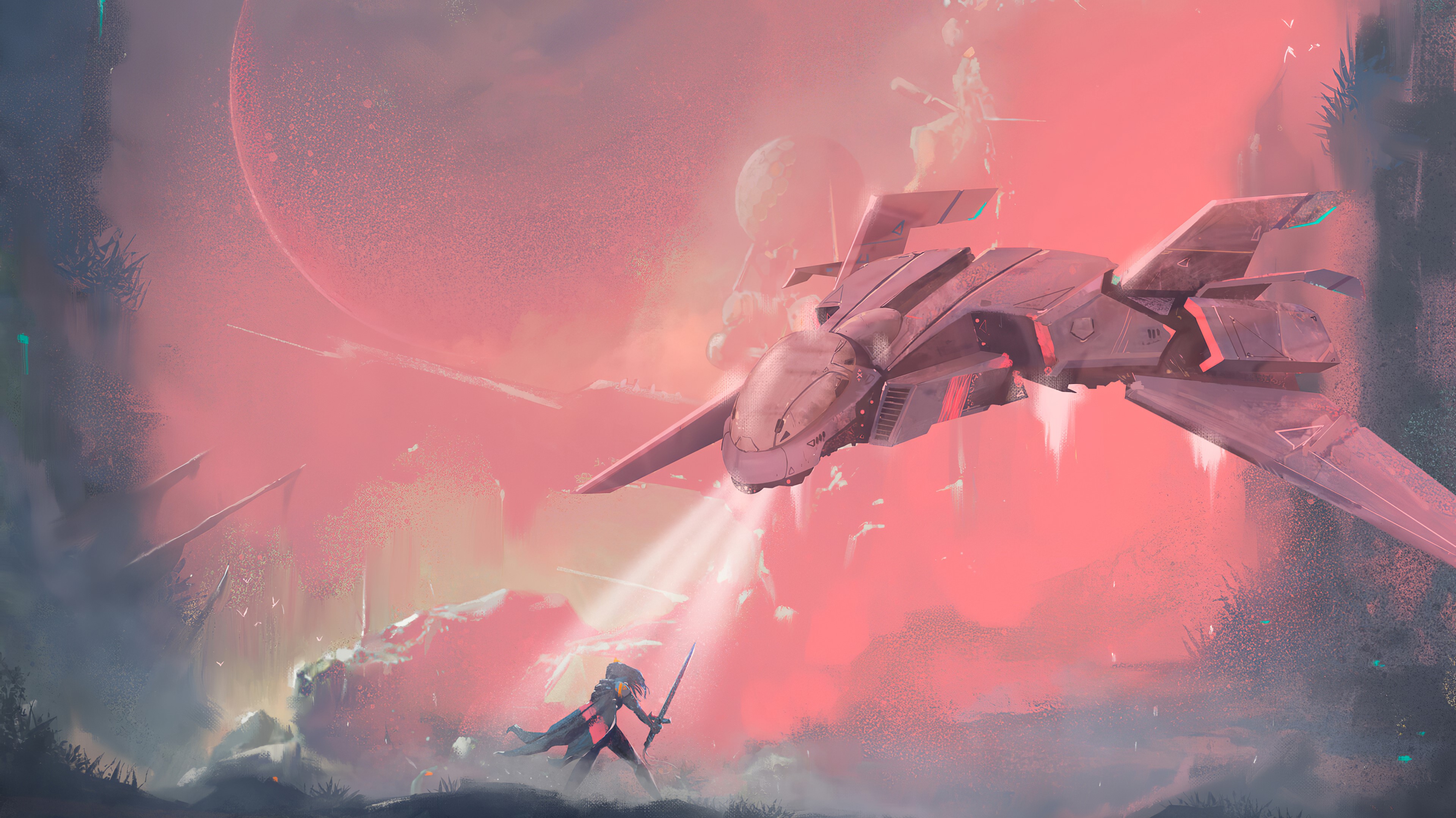 scifi, artist, artwork, digital art, hd, 4k, artstation, HD Wallpaper