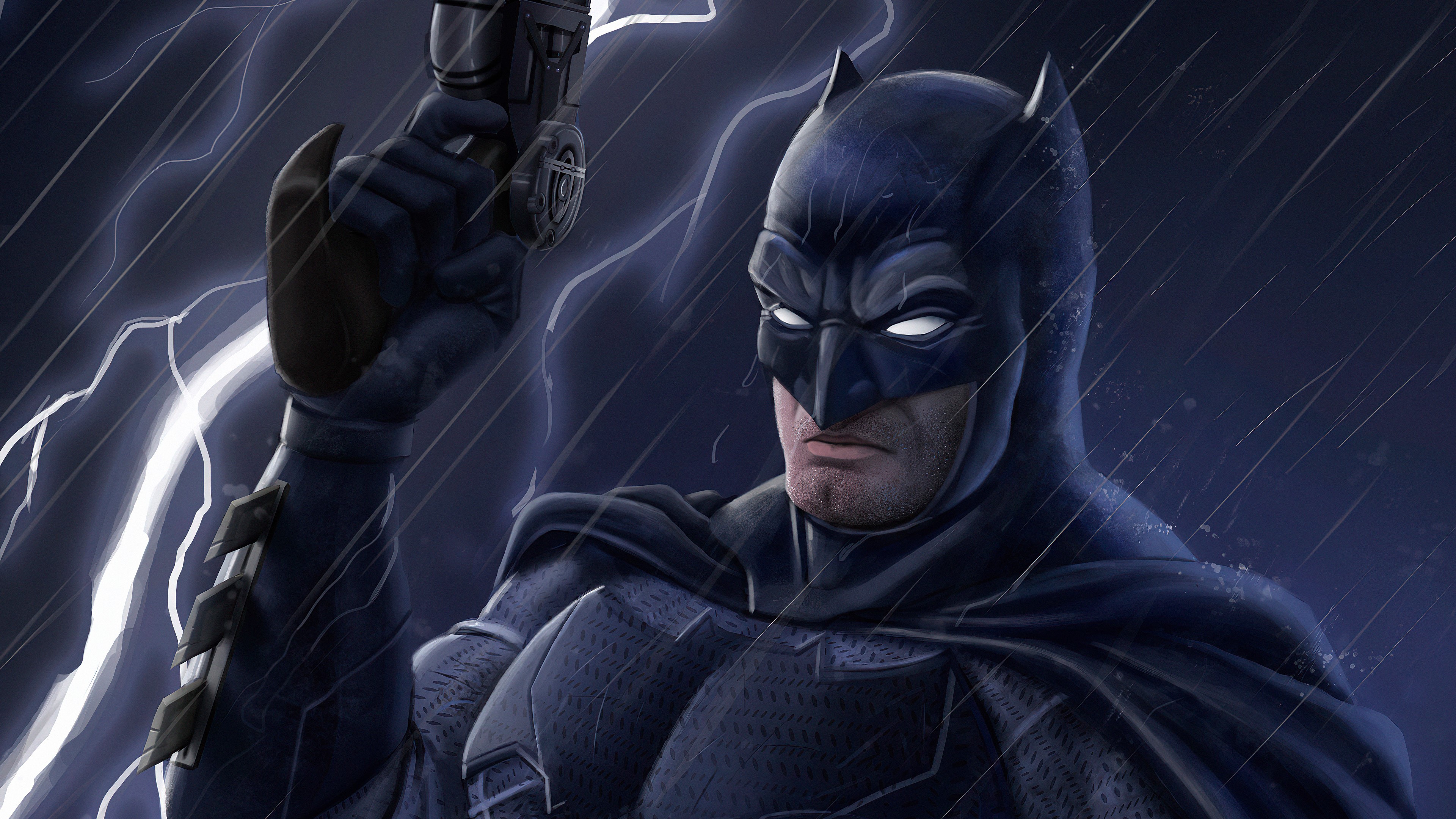 batman, hd, 4k, superheroes, digital art, artwork, HD Wallpaper