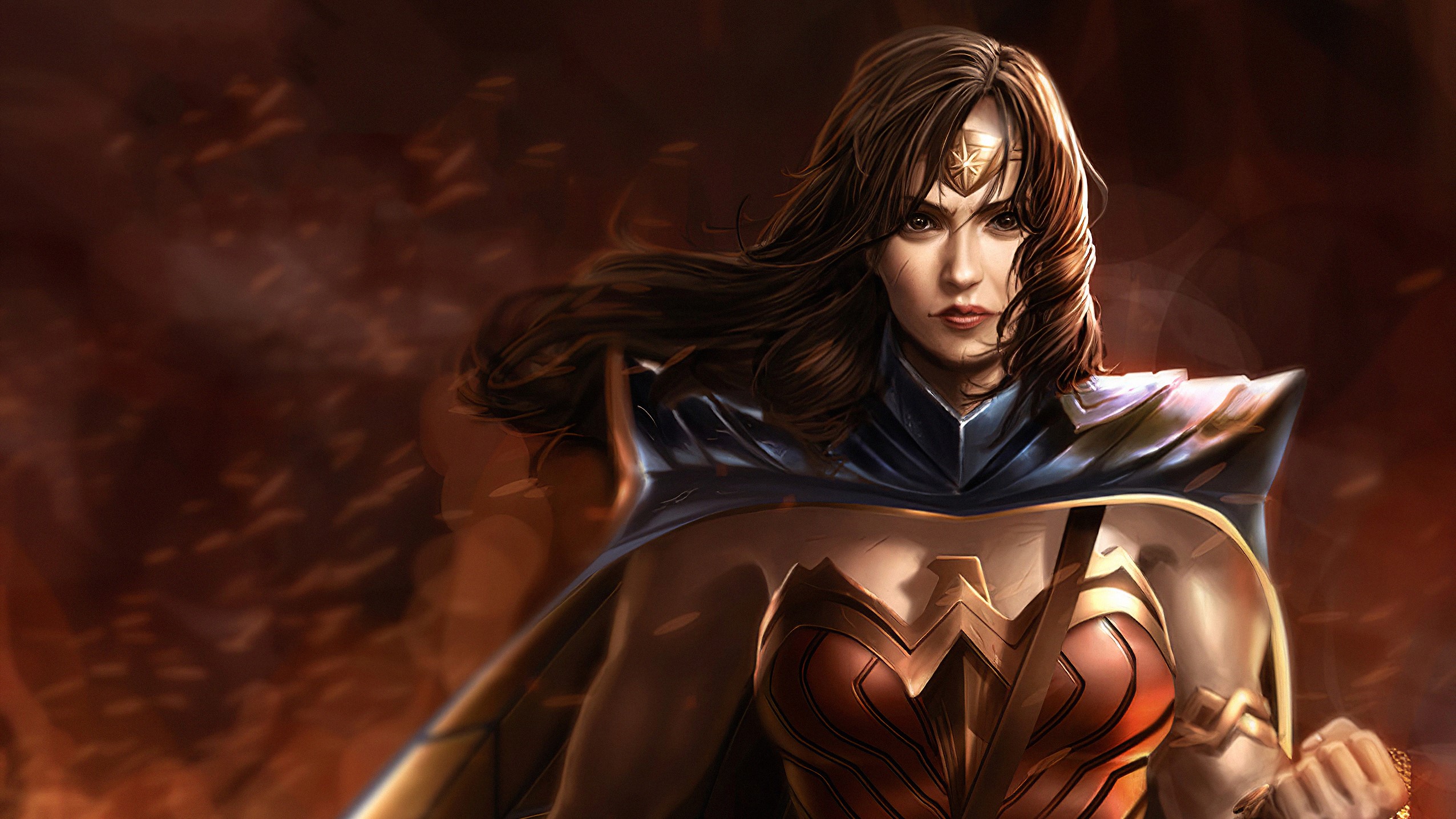 wonder woman, hd, superheroes, artist, artwork, digital art, deviantart, HD Wallpaper