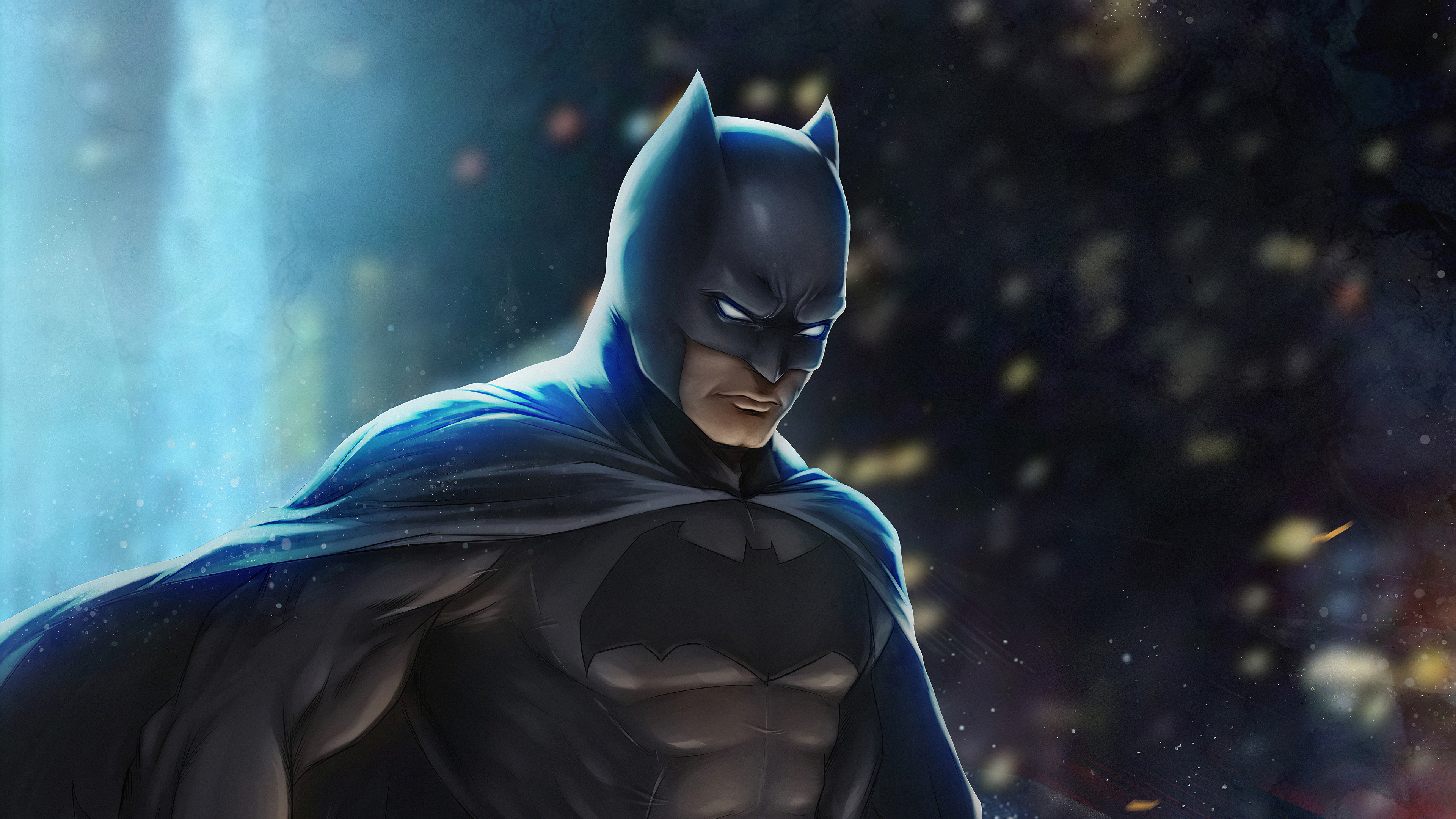 batman, hd, 4k, superheroes, portrait, artwork, arstation, HD Wallpaper
