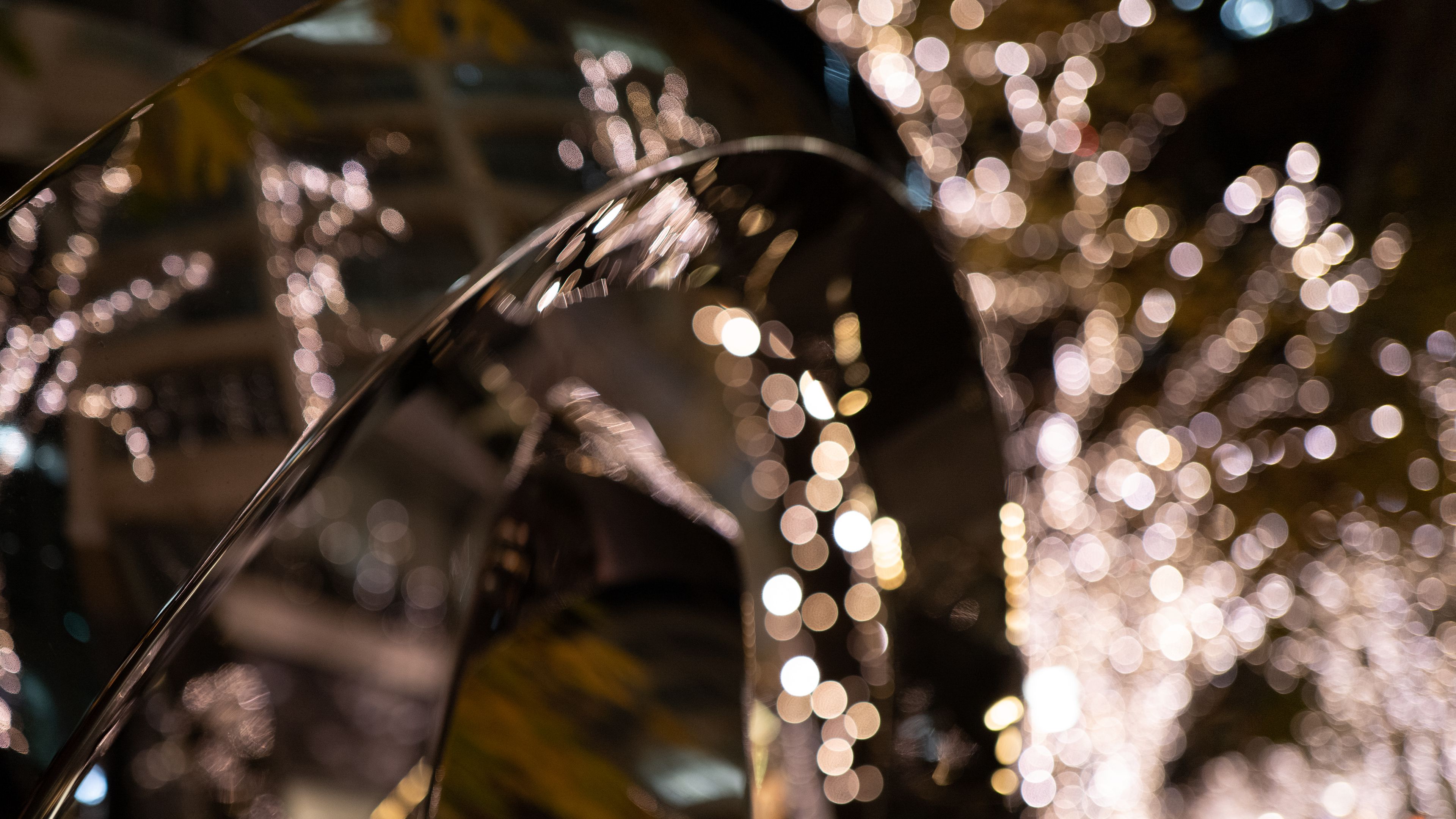 glare, circles, bokeh, lights, blur, 4k, HD Wallpaper