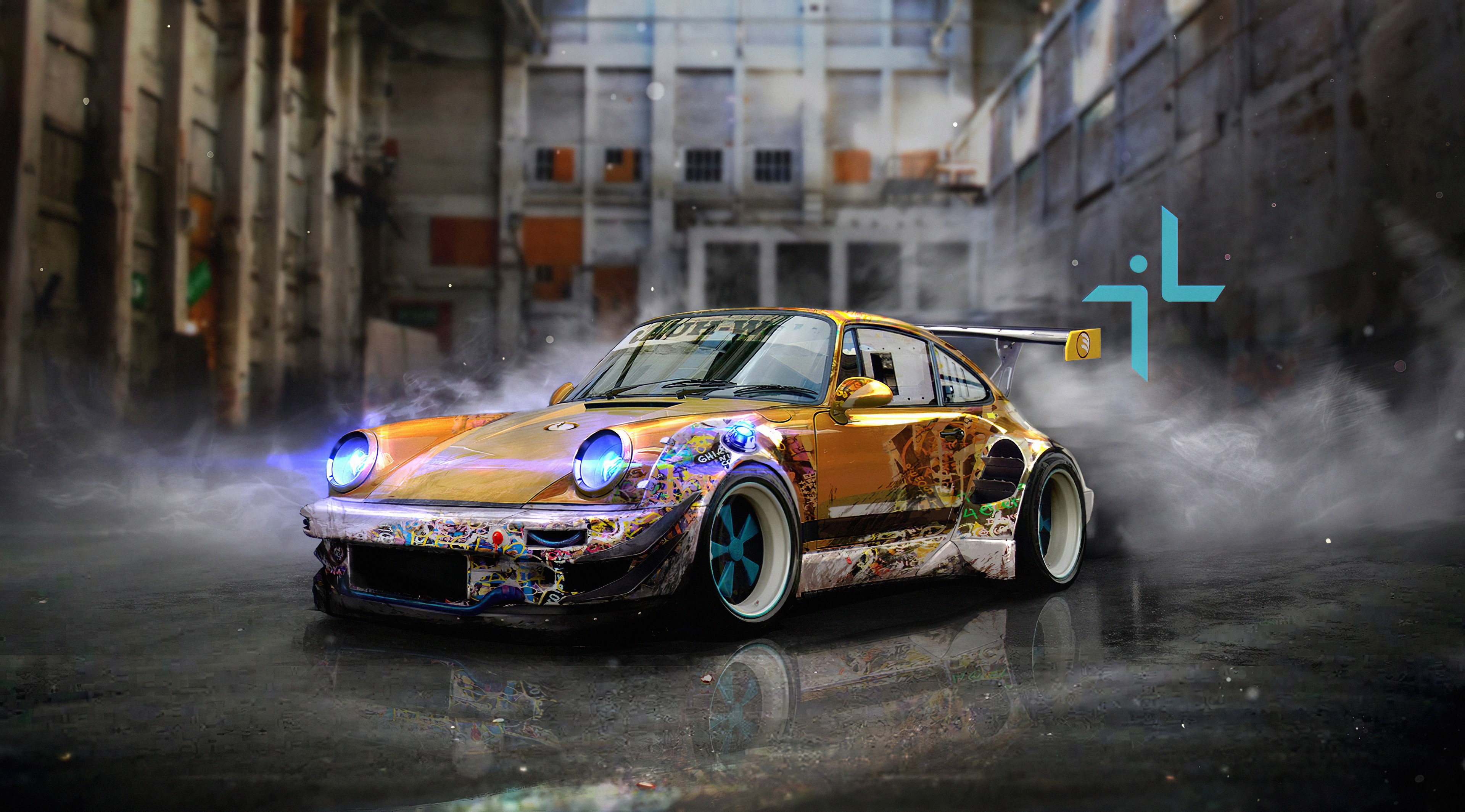 porsche 911, porsche, cars, hd, 4k, artstation, HD Wallpaper
