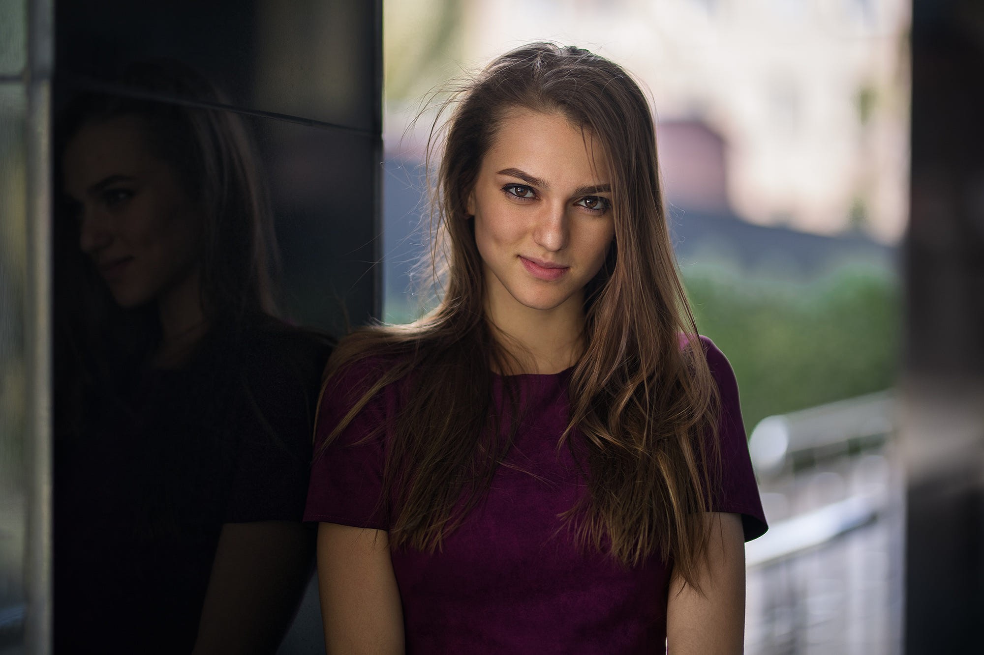 girls, model, hd, smiling, HD Wallpaper