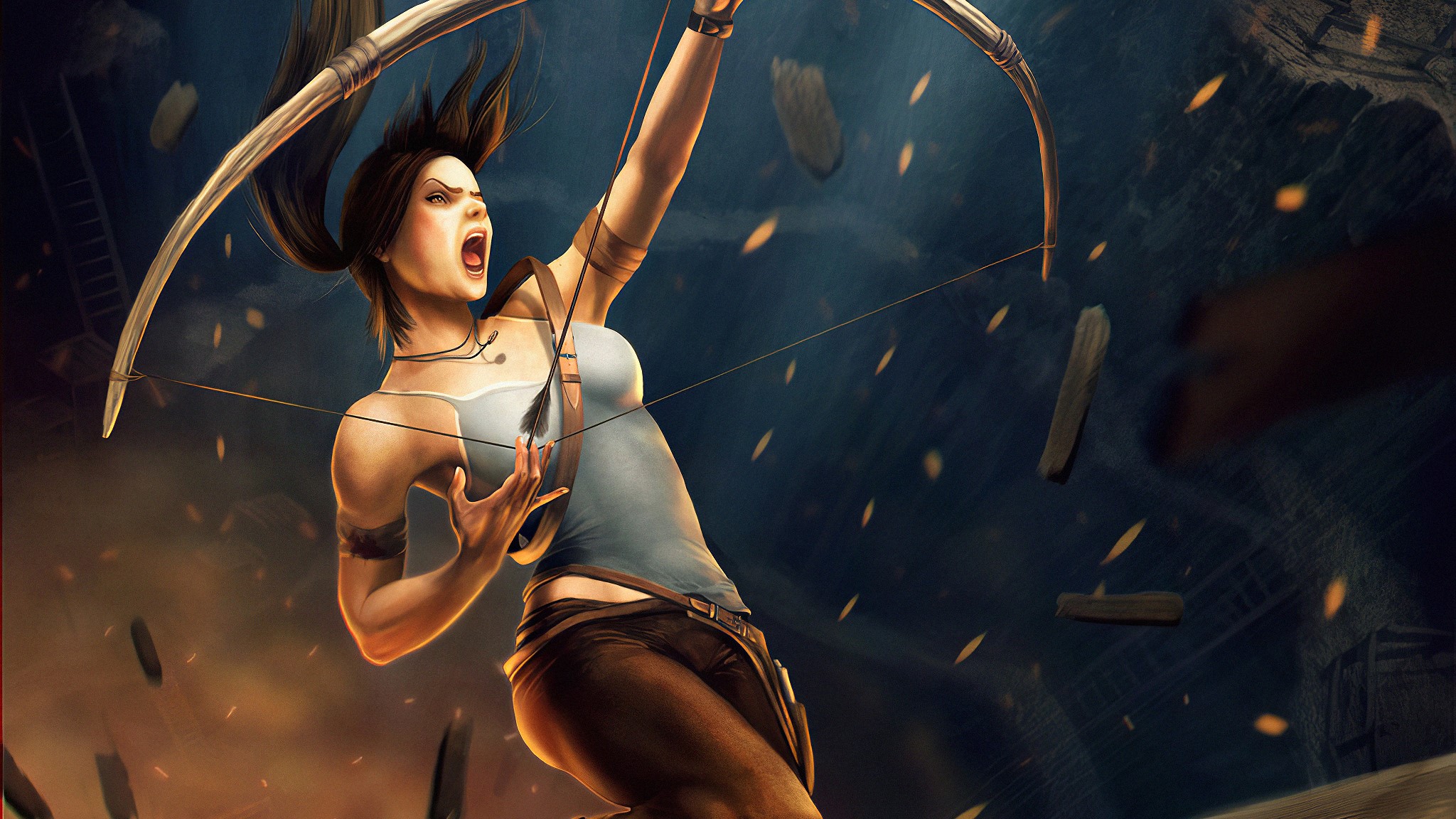 artwork, games, tomb raider, hd, HD Wallpaper
