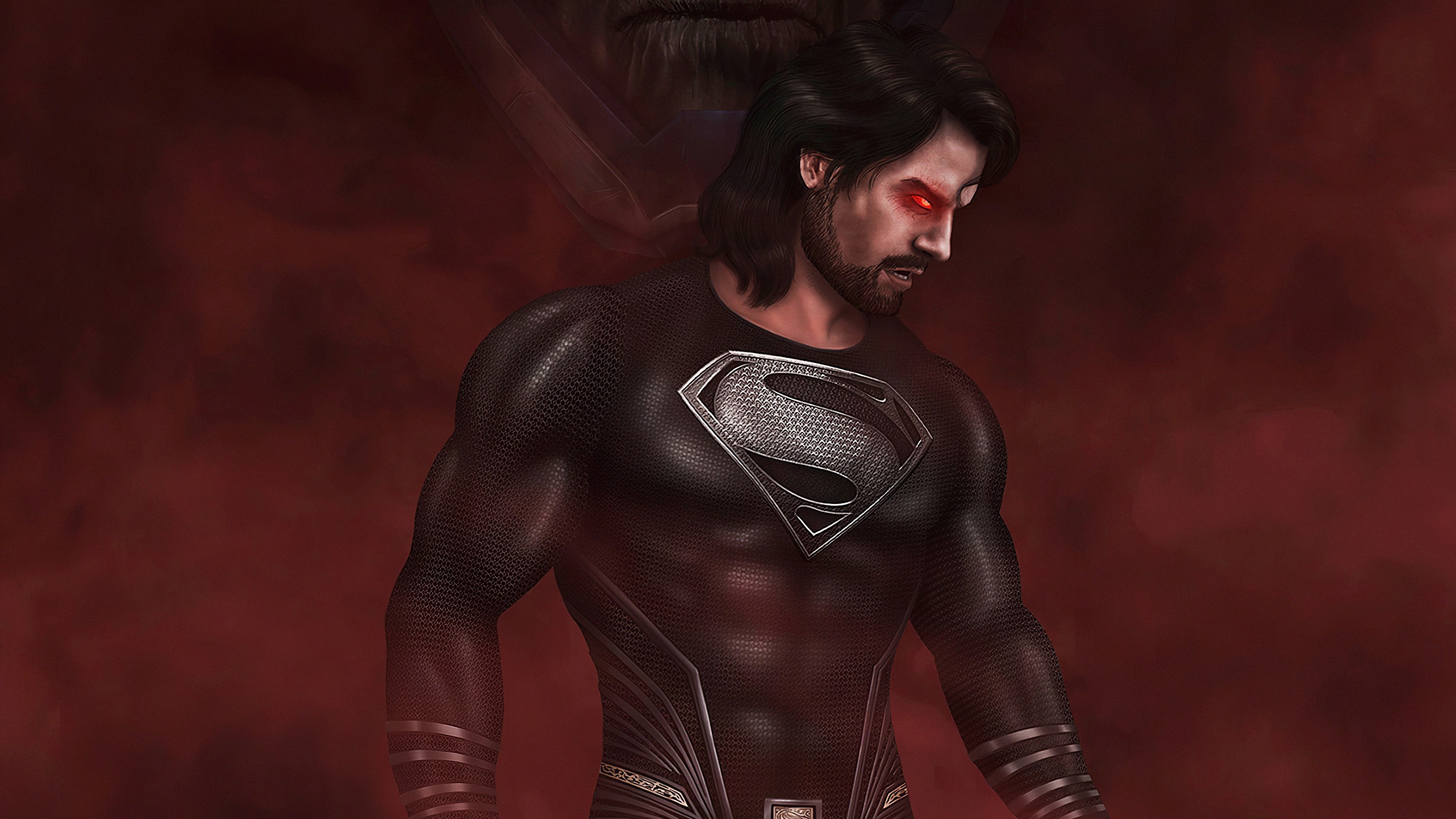 superman, hd, 4k, superheroes, digital art, HD Wallpaper