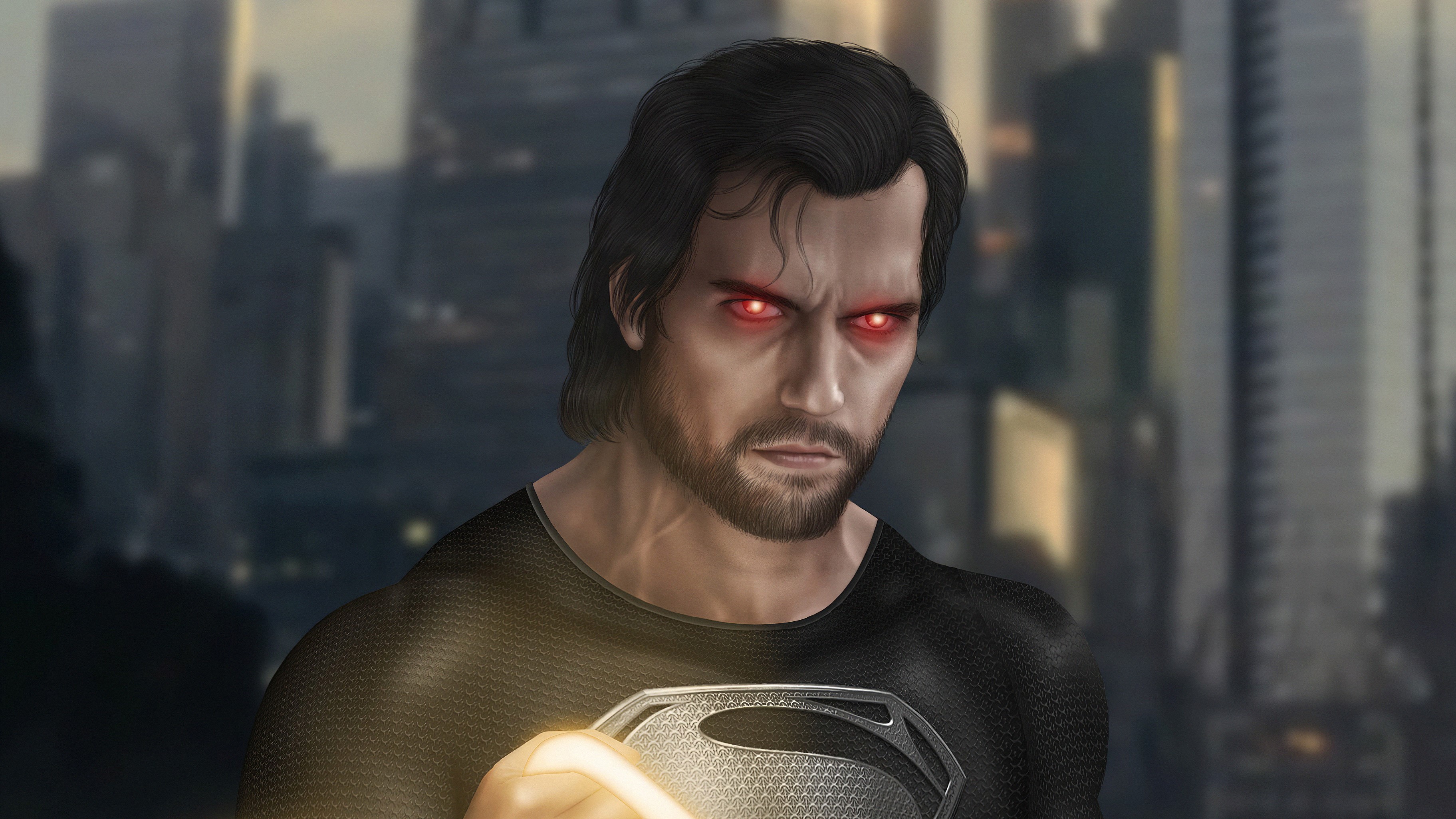 superman, hd, 4k, superheroes, digital art, artstation, artwork, HD Wallpaper