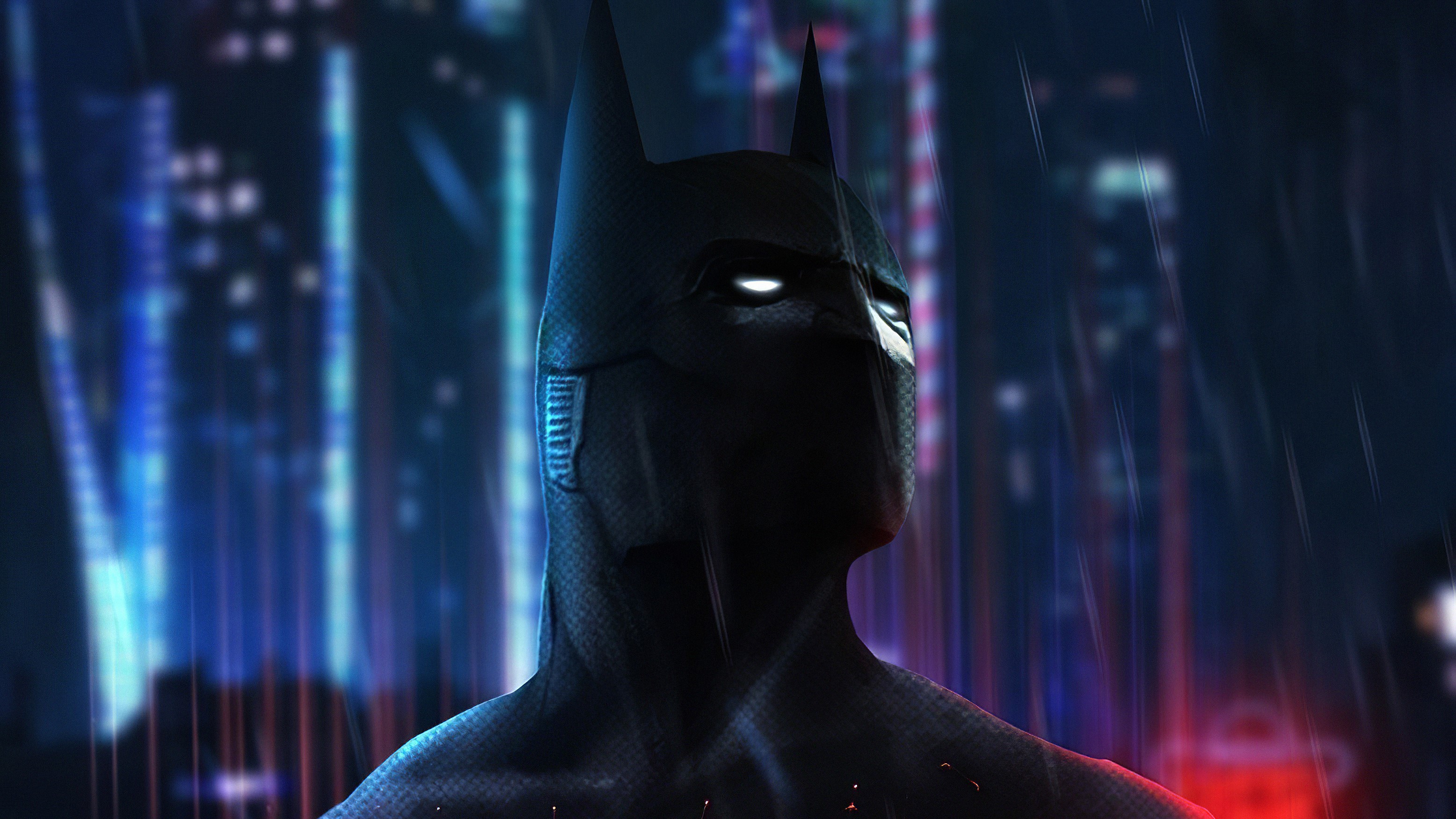 batman, hd, 4k, superheroes, digital art, artwork, artstation, HD Wallpaper