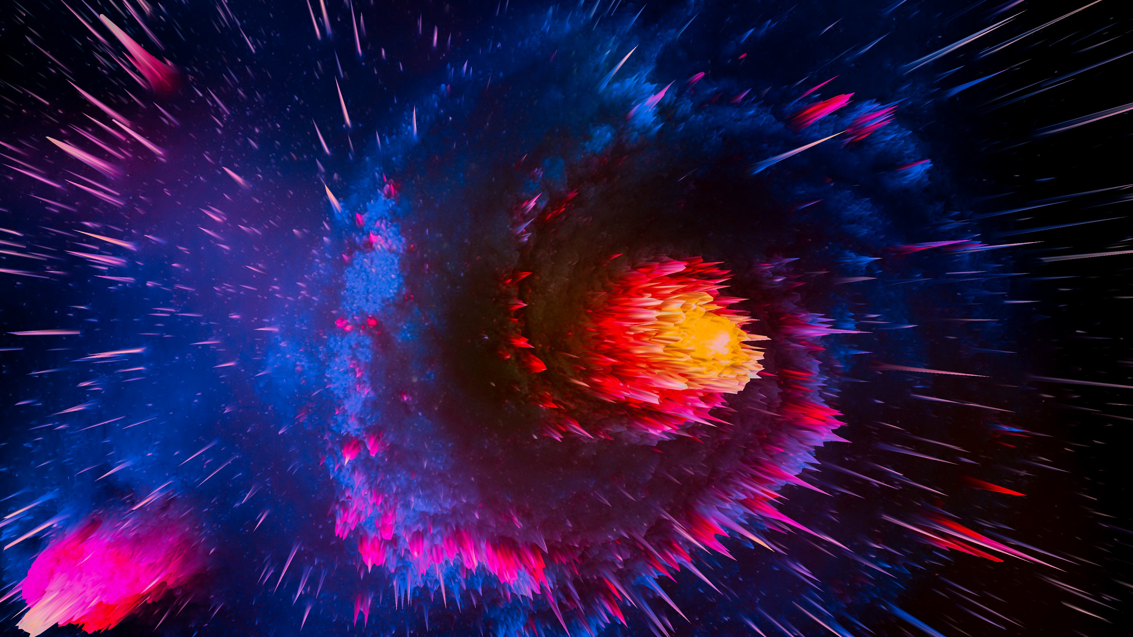 abstract, digital art, hd, 4k, HD Wallpaper