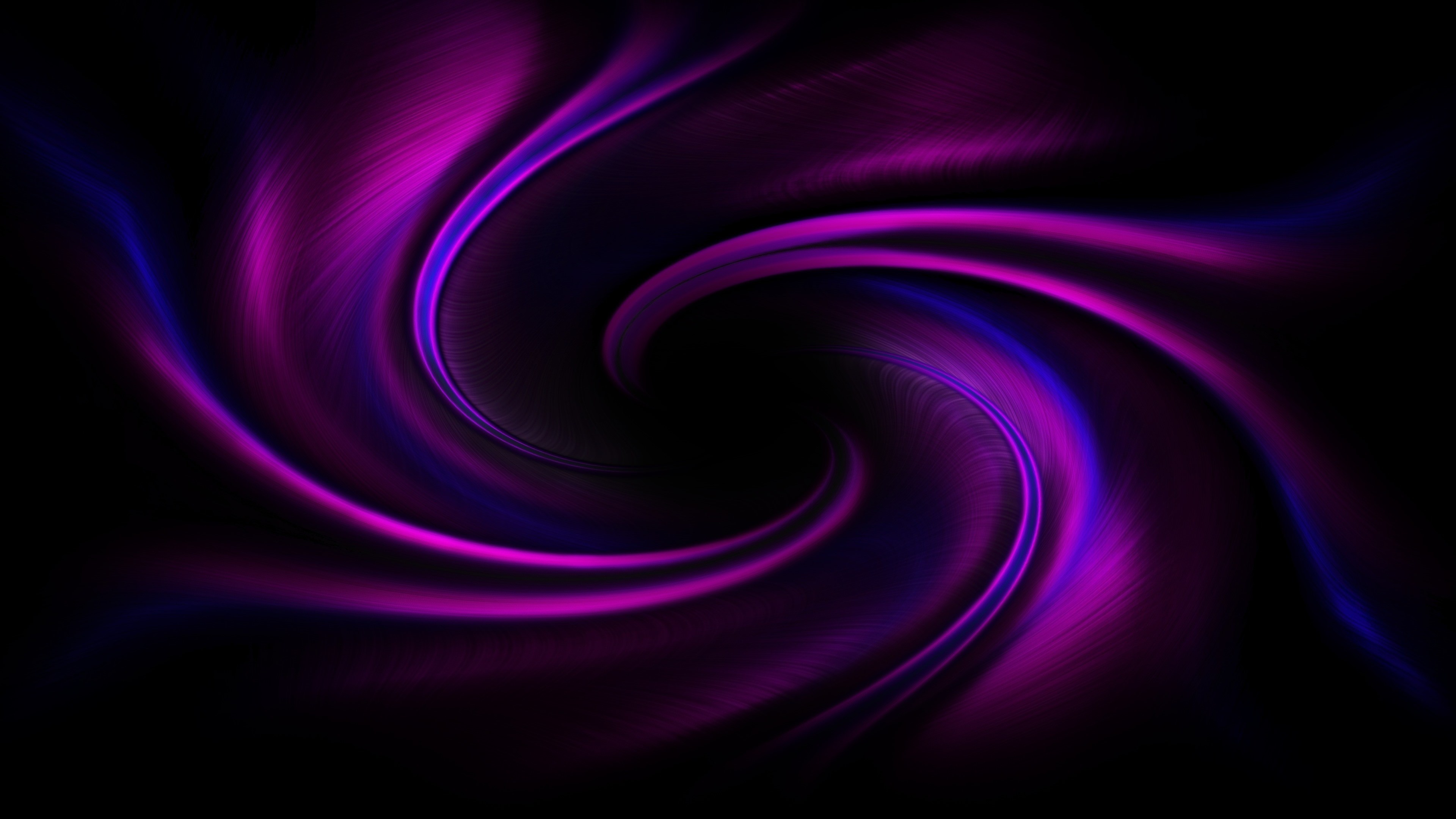 abstract, spiral, digital art, hd, 4k, purple, HD Wallpaper